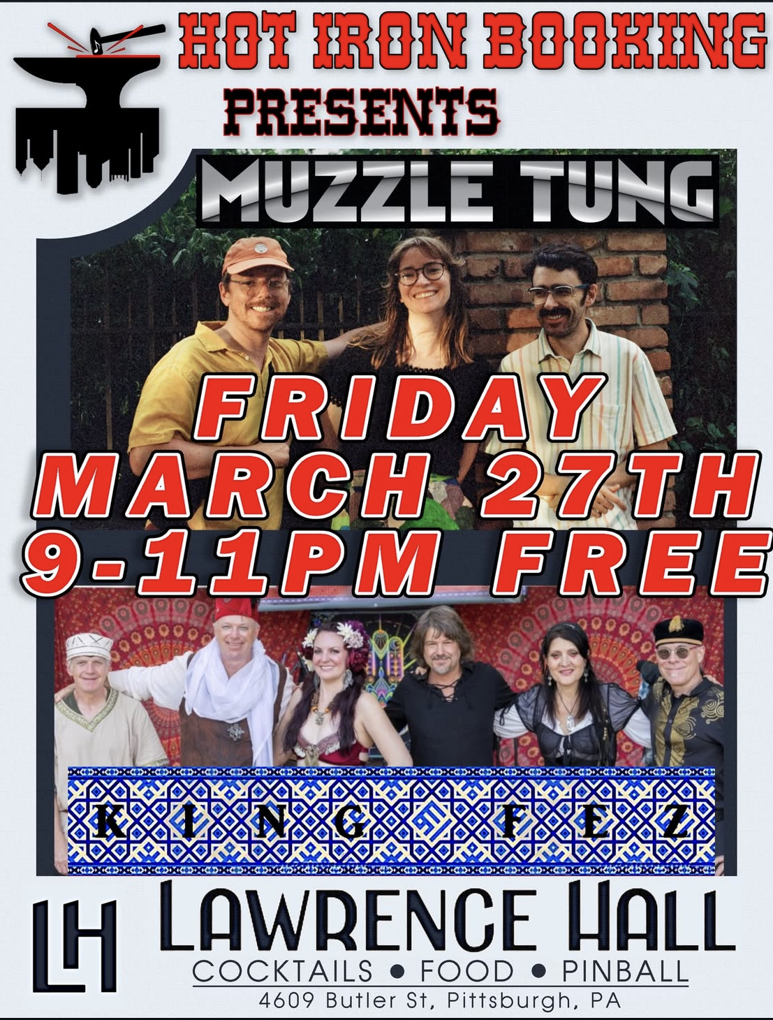 Hot Iron Booking: Muzzle Tung and King Fez