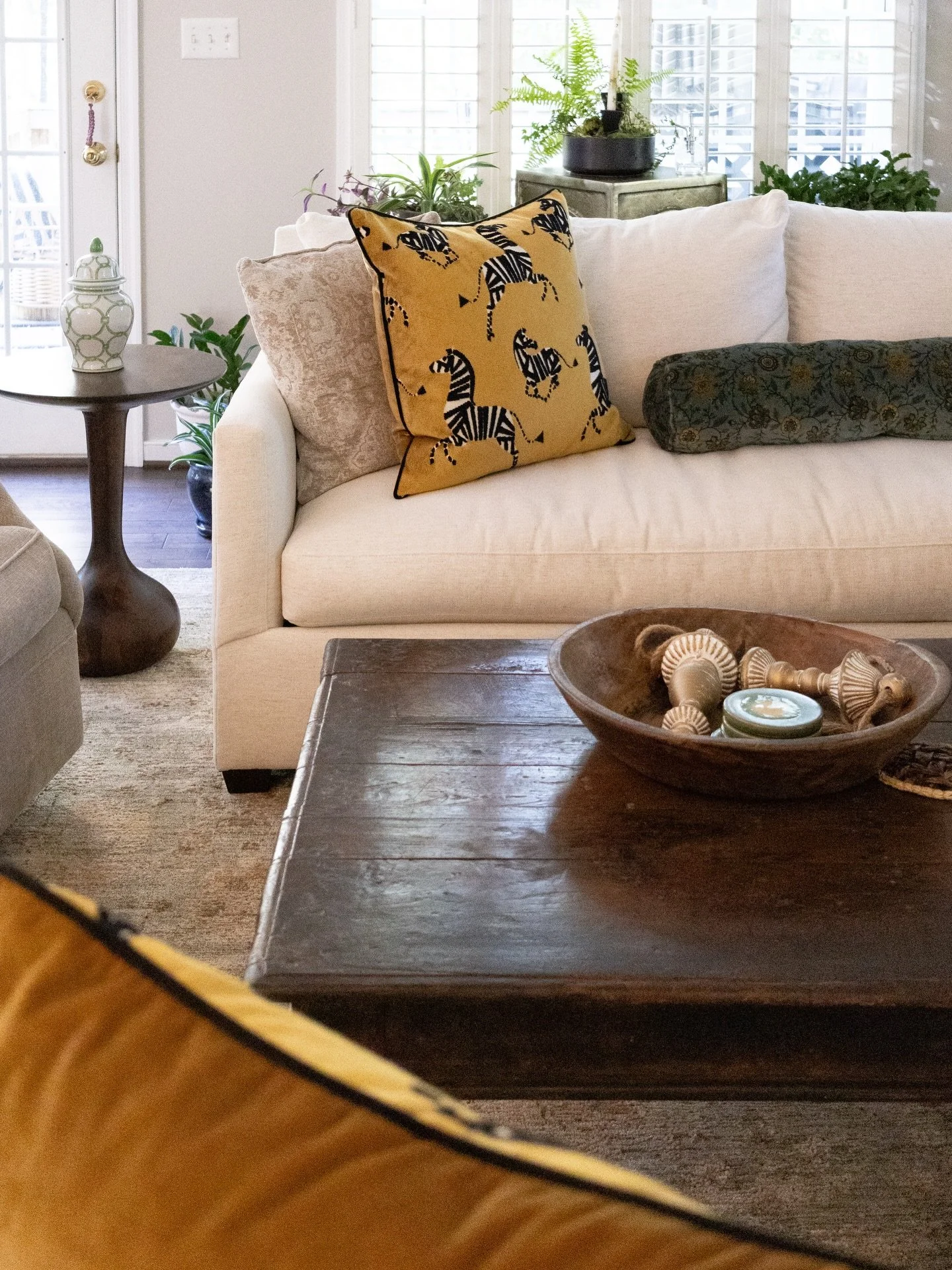 A spot for everyone, whether you&rsquo;re entertaining or staying cozy through an unprecedented ice event. ❄️ 

This living room was designed with help from our in-home specialist, Debbie, to feel warm, welcoming, and ready for real life.

stop by be