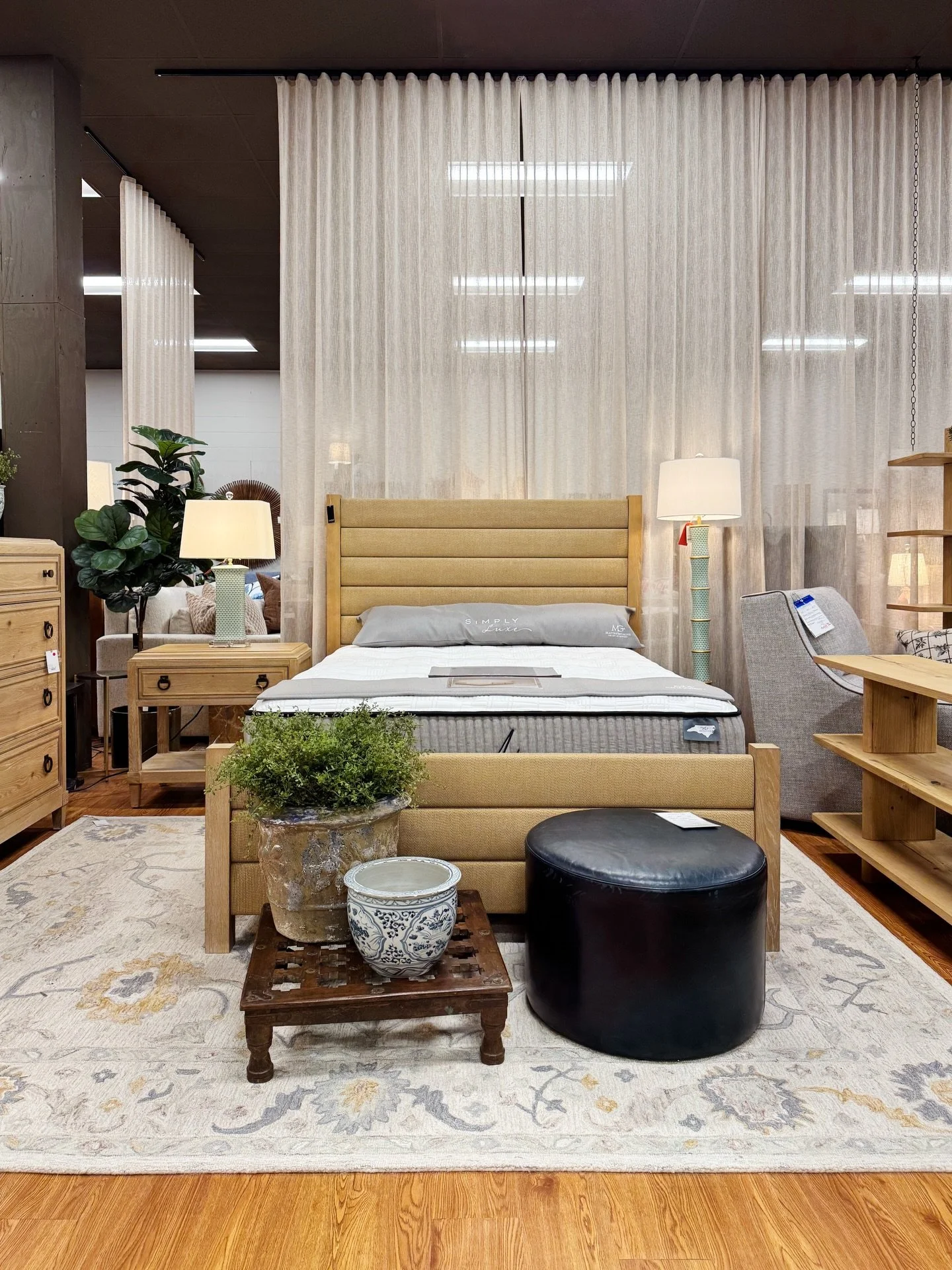 Thoughtful details make all the difference. Our new @universalfurn bedroom collection brings quality you can trust to every piece, from case goods to beds designed to work together. 

Paired with mattresses from @mattressgrove, you have a room built 