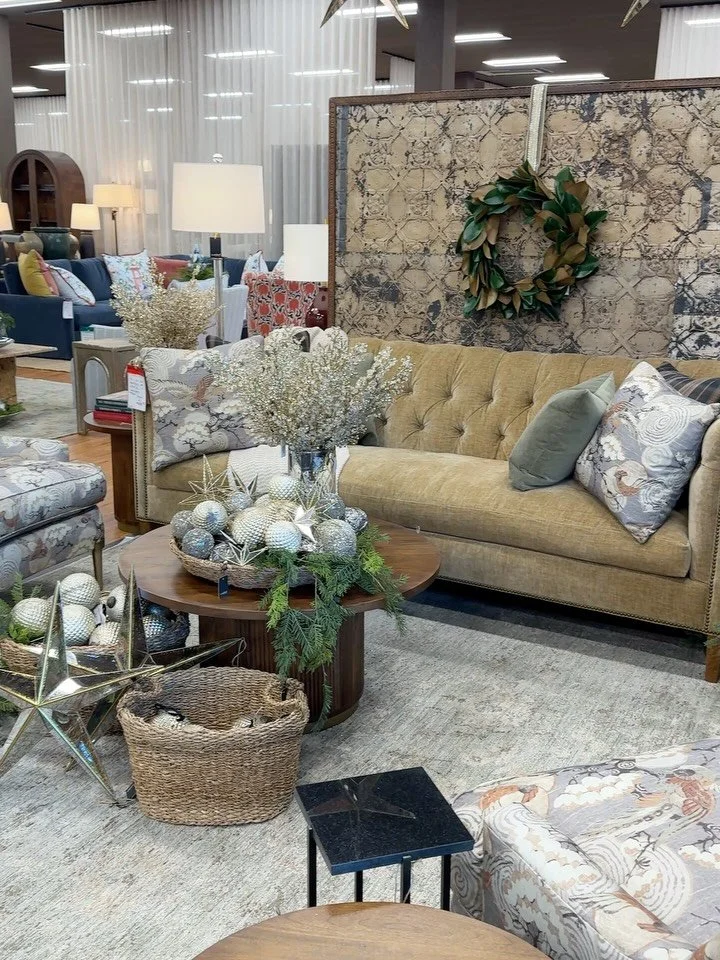 Raise your hand if you&rsquo;re ready for a little holiday sparkle! ✨ 

Our showroom has been visited by Christmas elves, and this year&rsquo;s collections don&rsquo;t disappoint! Be sure to stop by this weekend for a dose of inspiration!