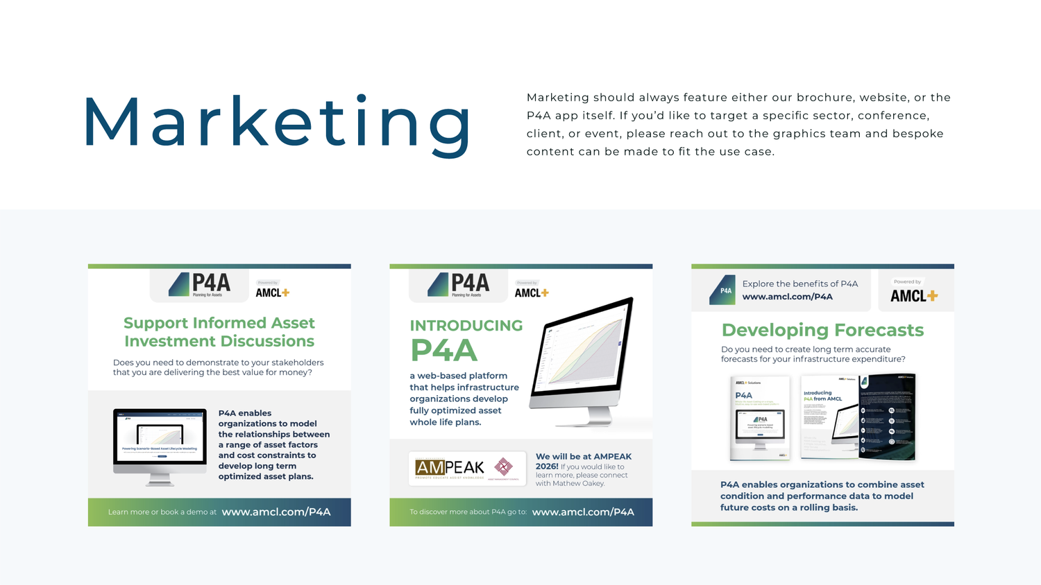 Marketing applications