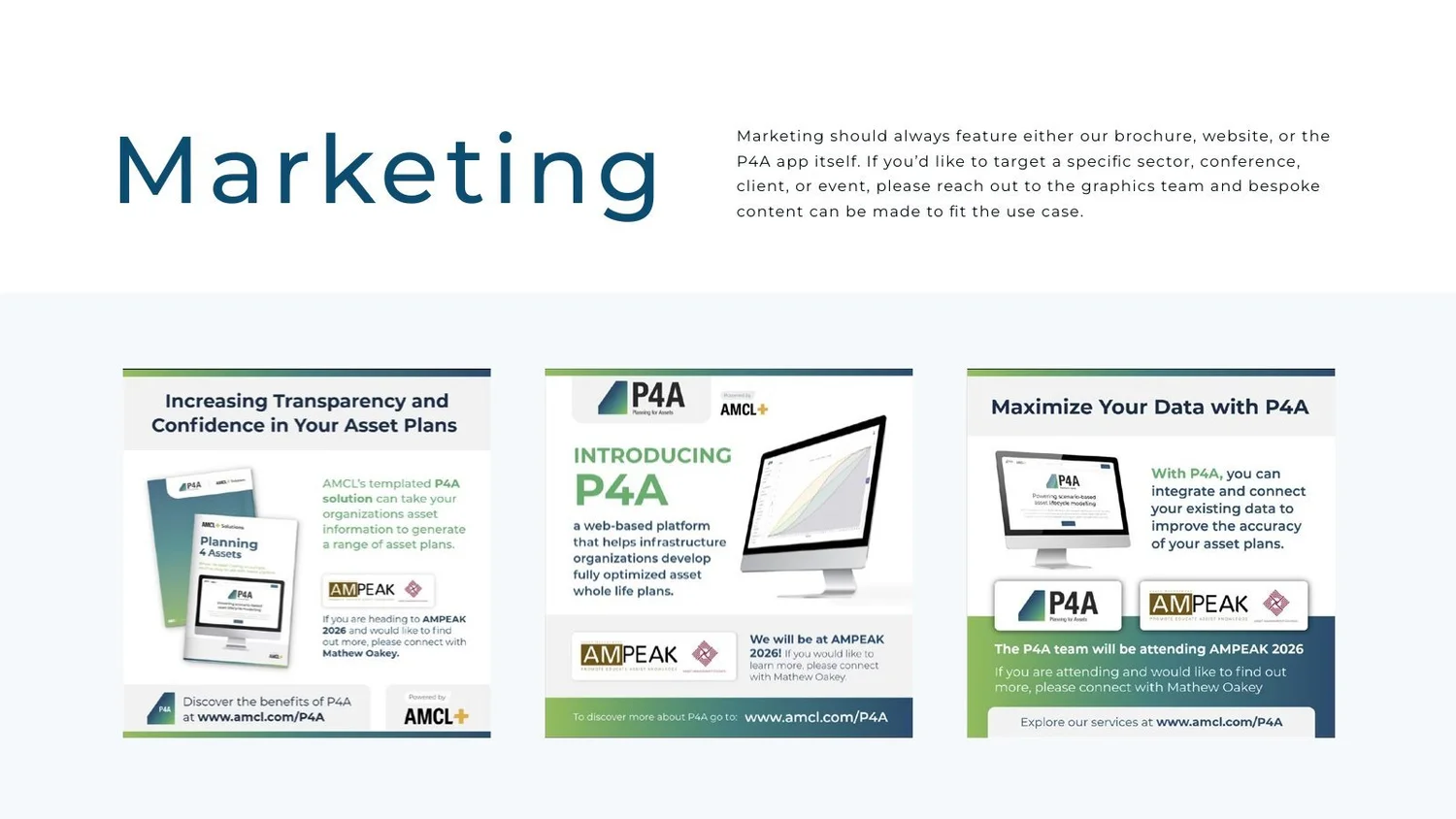 Marketing applications