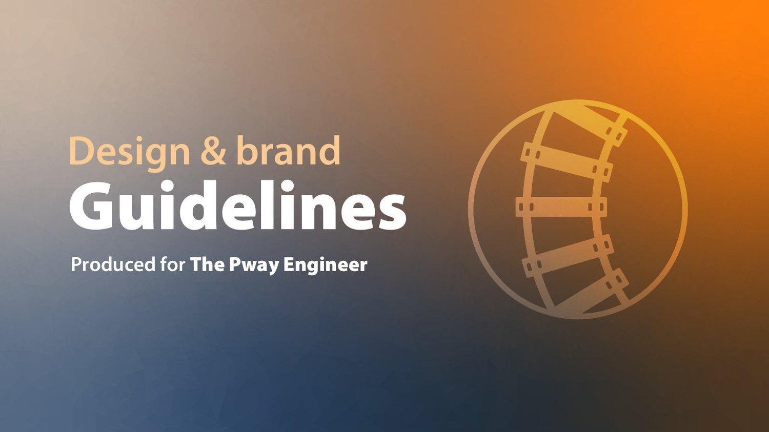 Brand guidelines cover