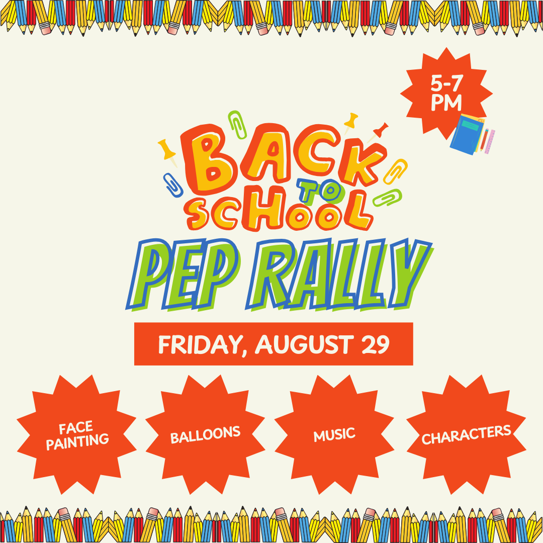 📣 Back To School Pep Rally
