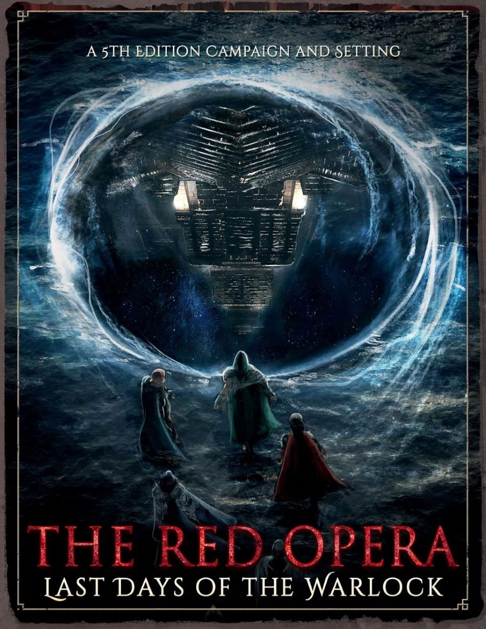 Photo of the cover to the RPG book Waterdeep Dragon Heist which shows low level characters who use wits to win.