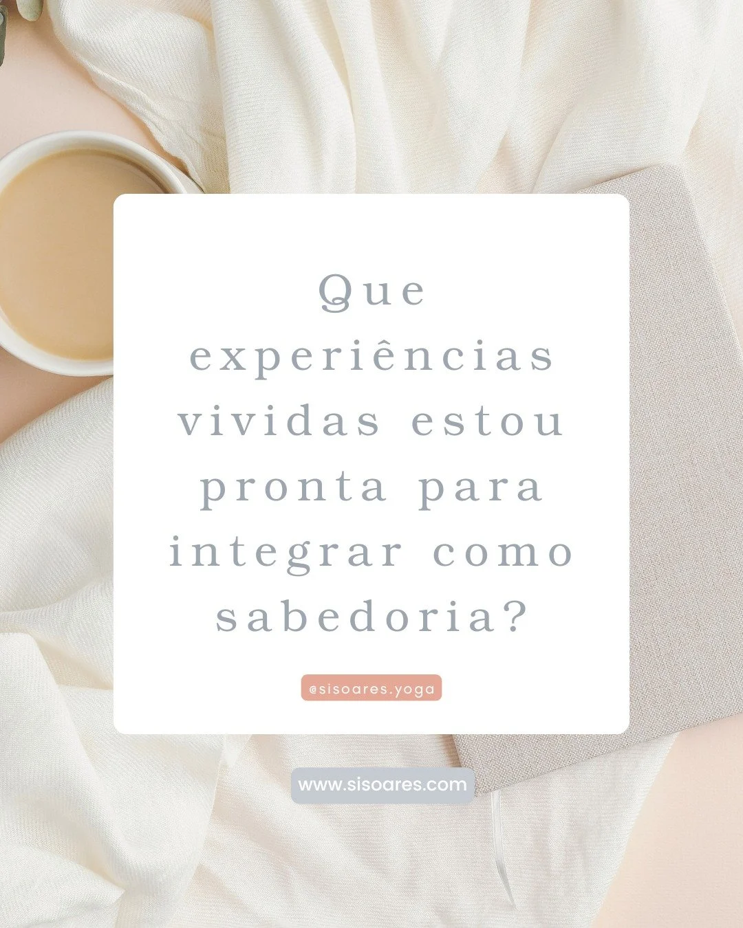 🌸Porque é possível transformarmos as nossas vivências em raízes para o nosso crescimento.🌸
A minha sugestão é que relembres um acontecimento, desafio, conquista. Que aprendizagens ou clareza te trouxe? Que