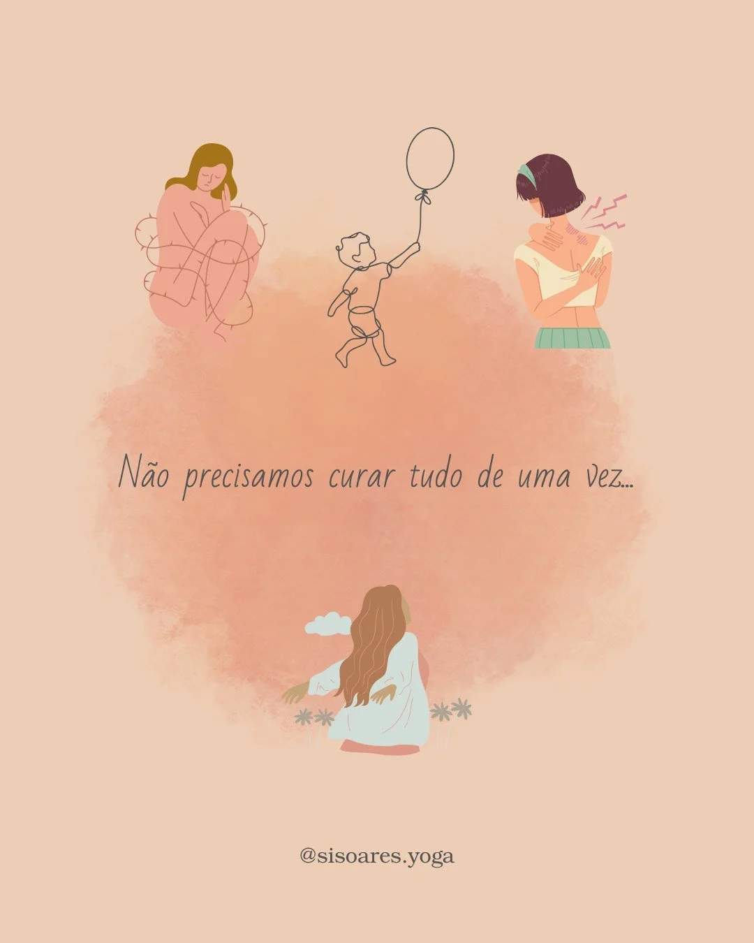 E é isto que vivemos nas aulas de yoga somático.
Com escuta. Com carinho. Com tempo.
Cada corpo é honrado ao seu ritmo.
Cada prática é única.
Não forçamos.
Não exigimos.
Acolhemos. Dese