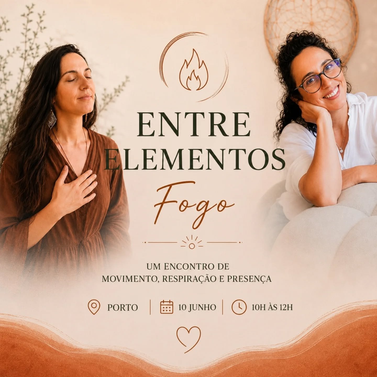 H&aacute; momentos em que o corpo pede menos explica&ccedil;&otilde;es...e mais escuta.

Convidamos-te para uma experi&ecirc;ncia de encontro, presen&ccedil;a e transforma&ccedil;&atilde;o, onde unimos movimento som&aacute;tico, medita&ccedil;&atilde