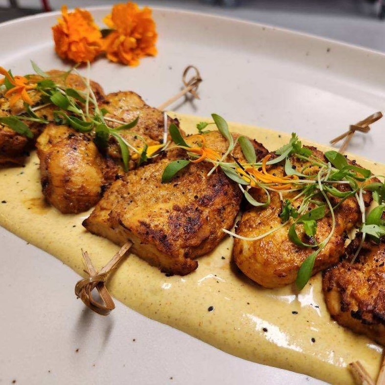 We can honestly say most people have never had chicken this juicy and tender! 

🍗✨ Our Chicken Tandoori Skewers are marinated to perfection, grilled just right, and bursting with flavor. 

Perfect for your next event, they&rsquo;ll have your guests 