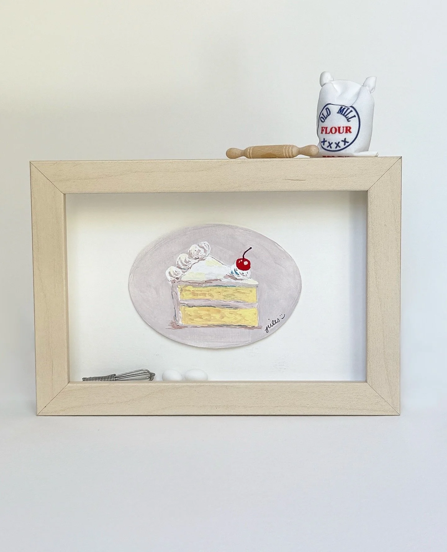 Painted a cake for Sunday&rsquo;s @yorkmanormarket and was feeling generous so it also includes everything you need to make your own 🍰🍰