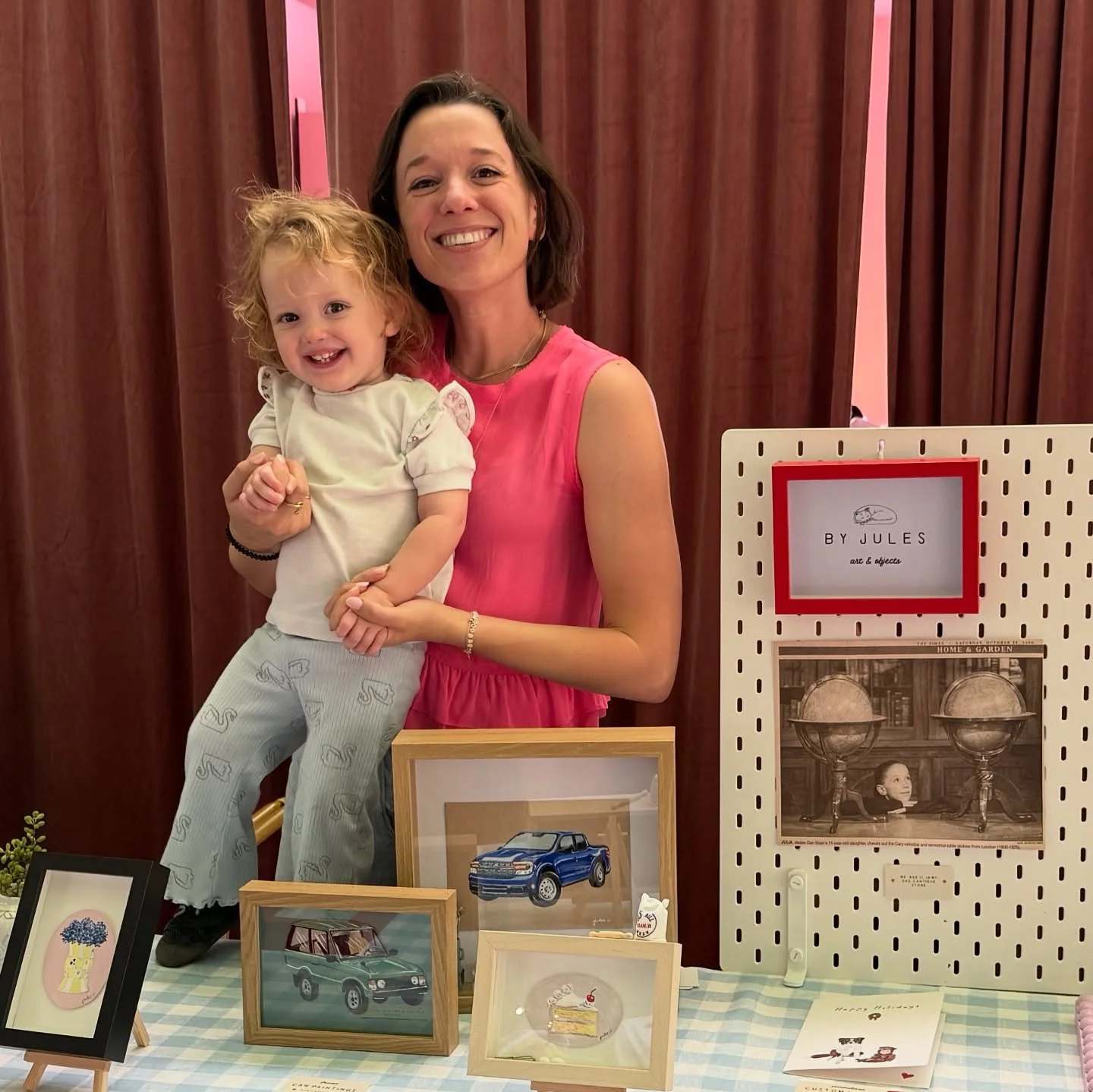 Me and my top saleswoman