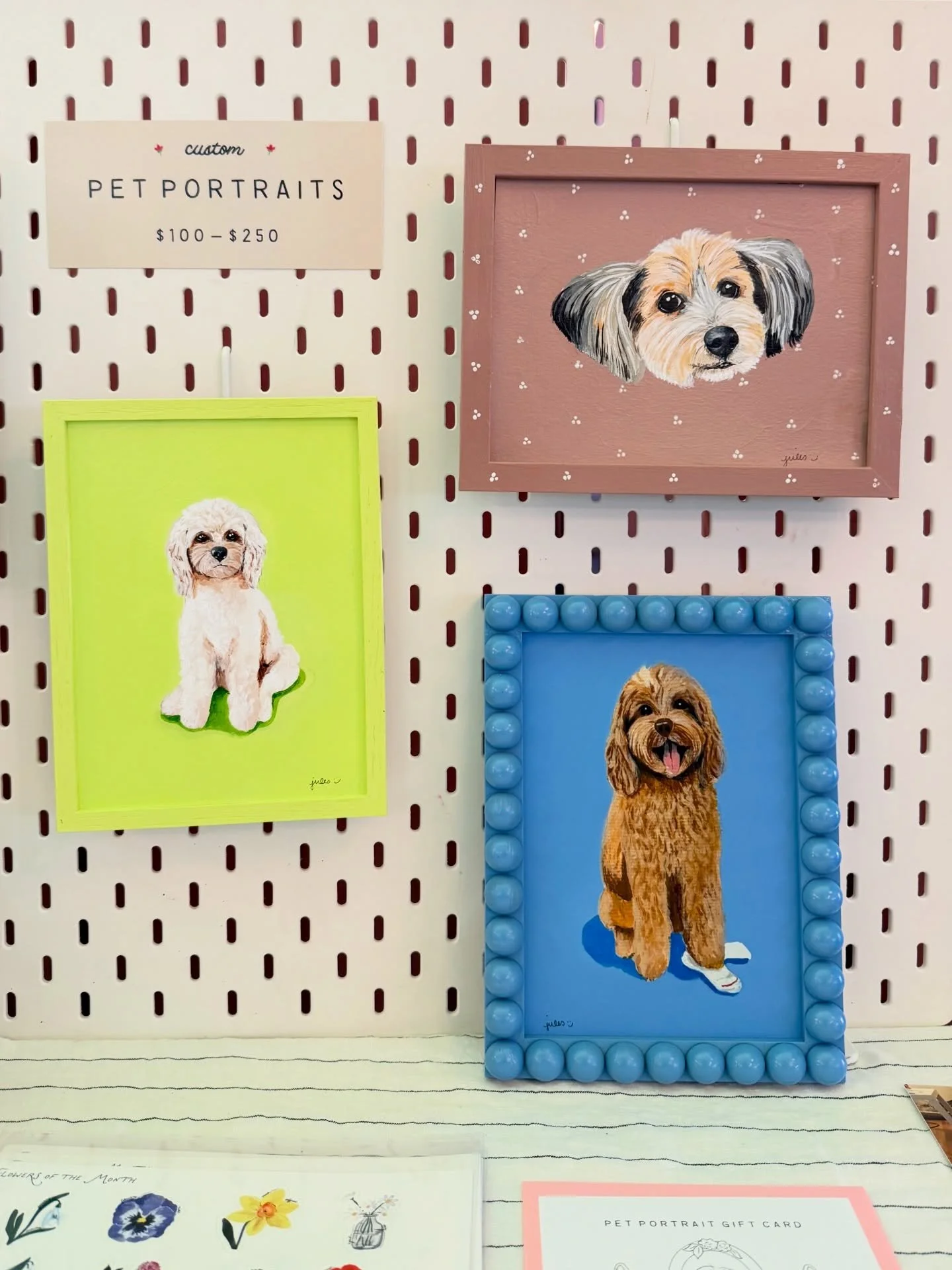 Last night I asked a friend how much I should charge for my pet portraits and he said $8,000 so come visit me at @yorkmanormarket today before I raise my prices forever