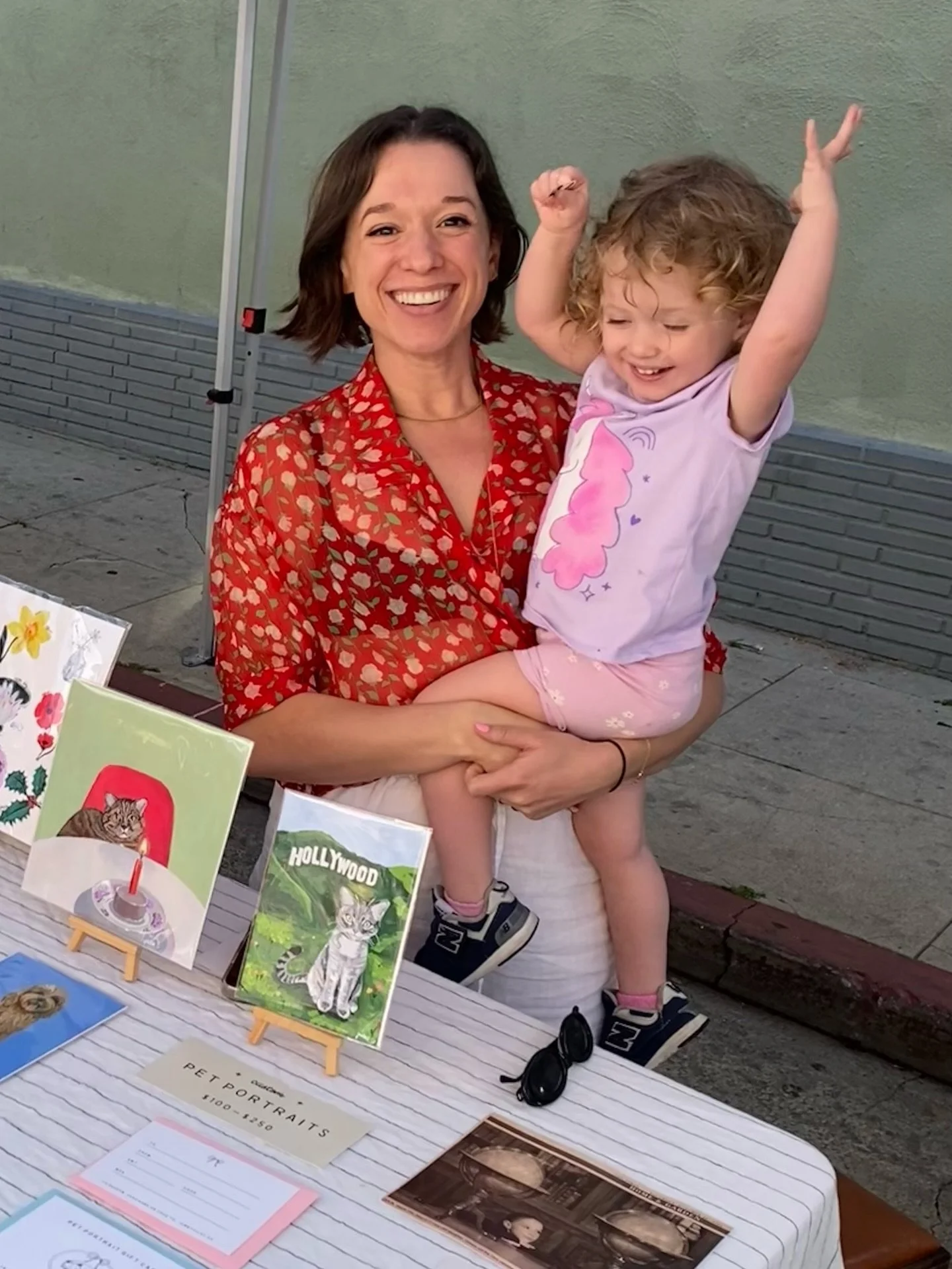 Feeling grateful for my first weekend selling at the one and only Hollywood Farmer&rsquo;s Market @thehfm. I loved meeting everyone who stopped by and seeing buddies who came to visit and listening to police helicopters all morning while the Oscars s