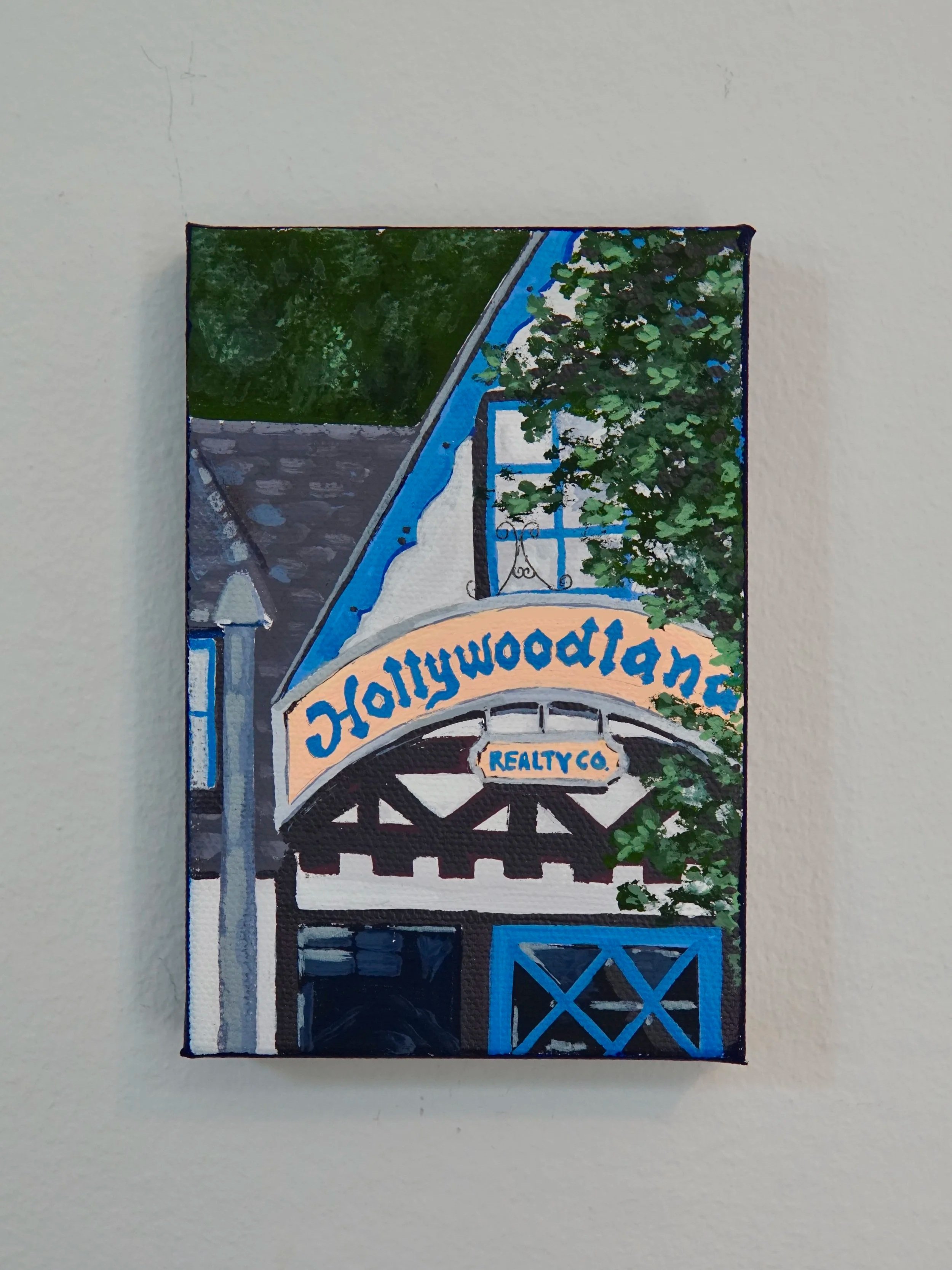 Hollywoodland Realty Painting