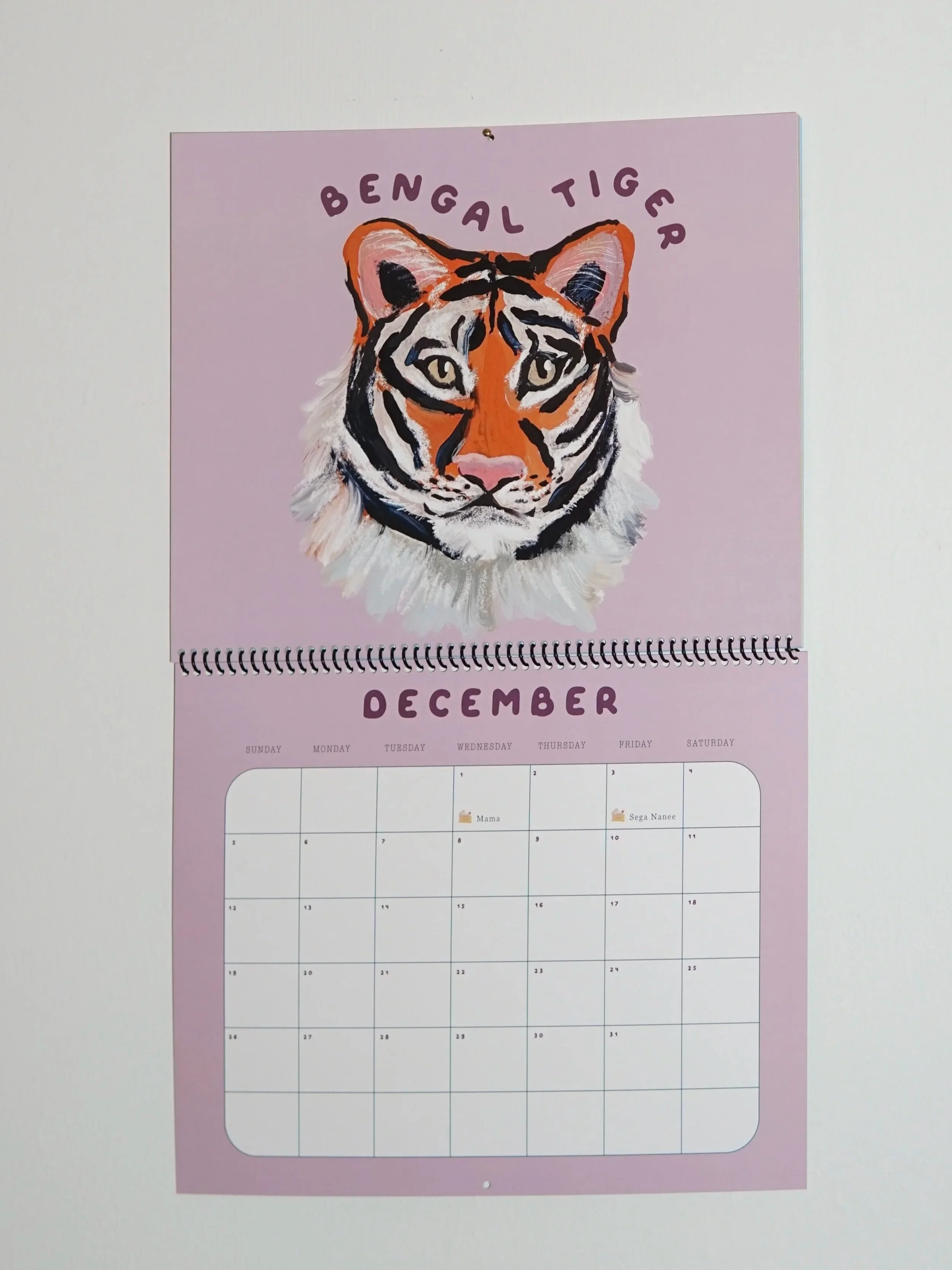 So Many Animals! 2027 calendar (𝓬𝓾𝓼𝓽𝓸𝓶𝓲𝔃𝓪𝓫𝓵𝓮!)