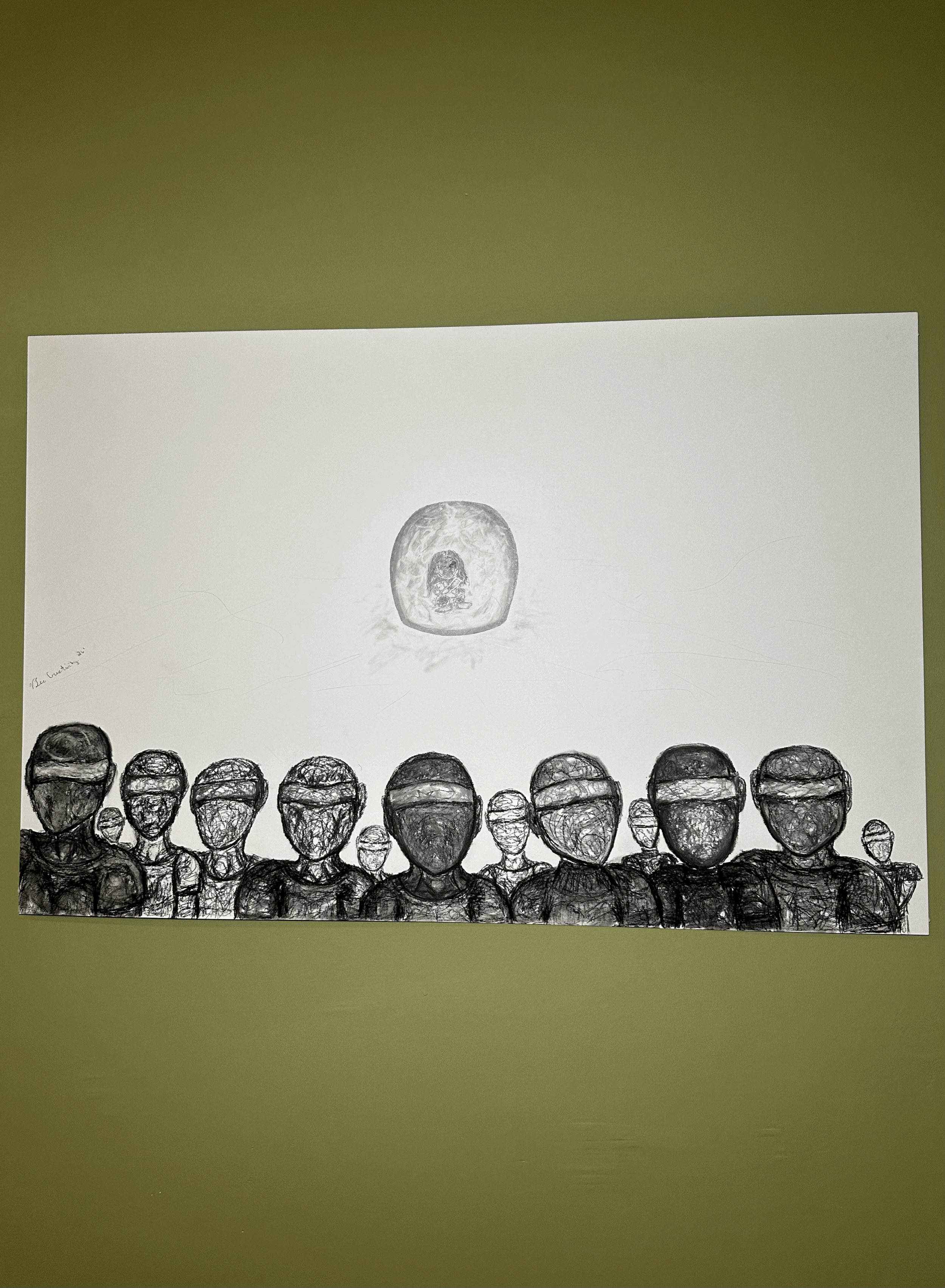 In a room full of people...