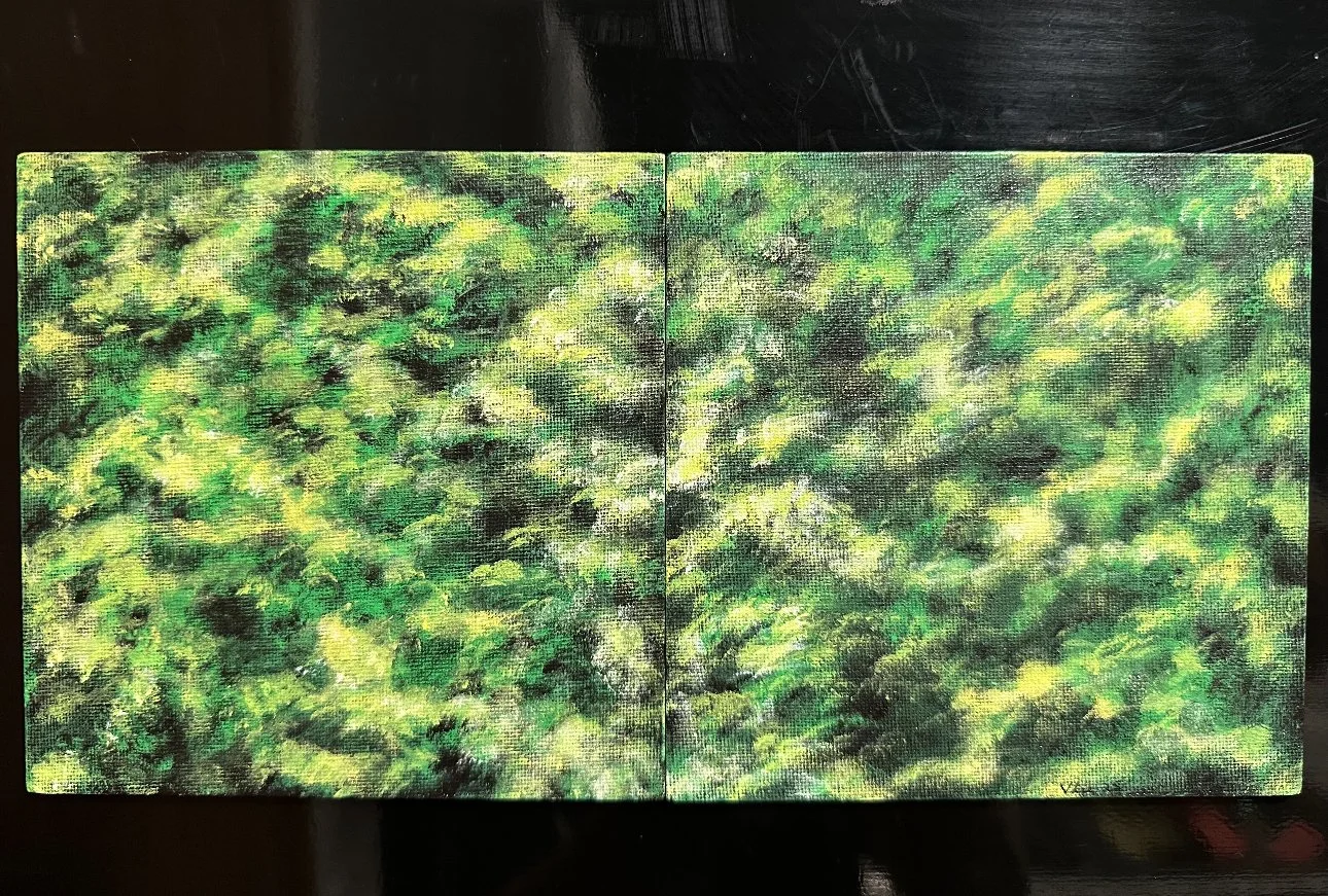 "into the evermore green" Art Print