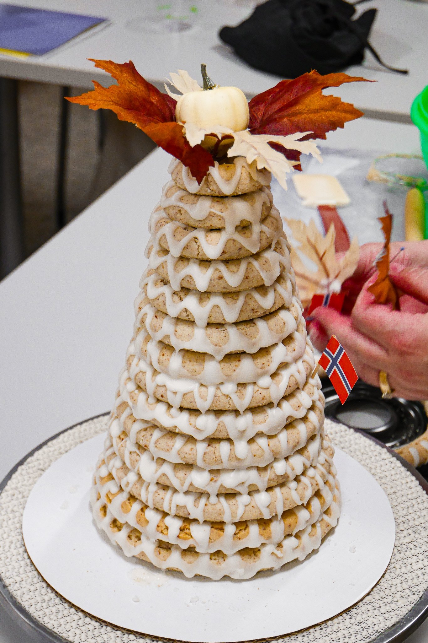 Beginning Kransekake with Brenda Lewis