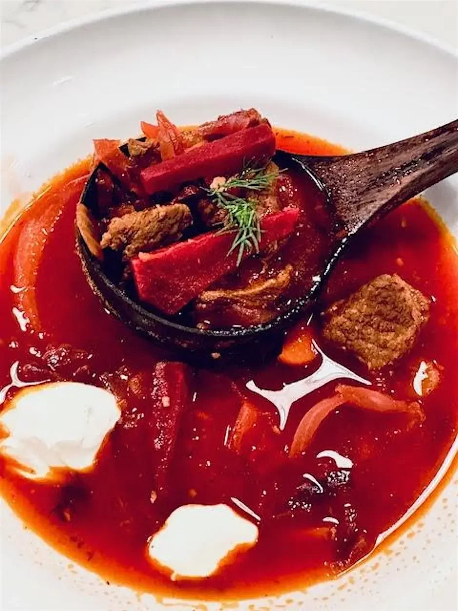 Beefy Borscht with Teena Anderson