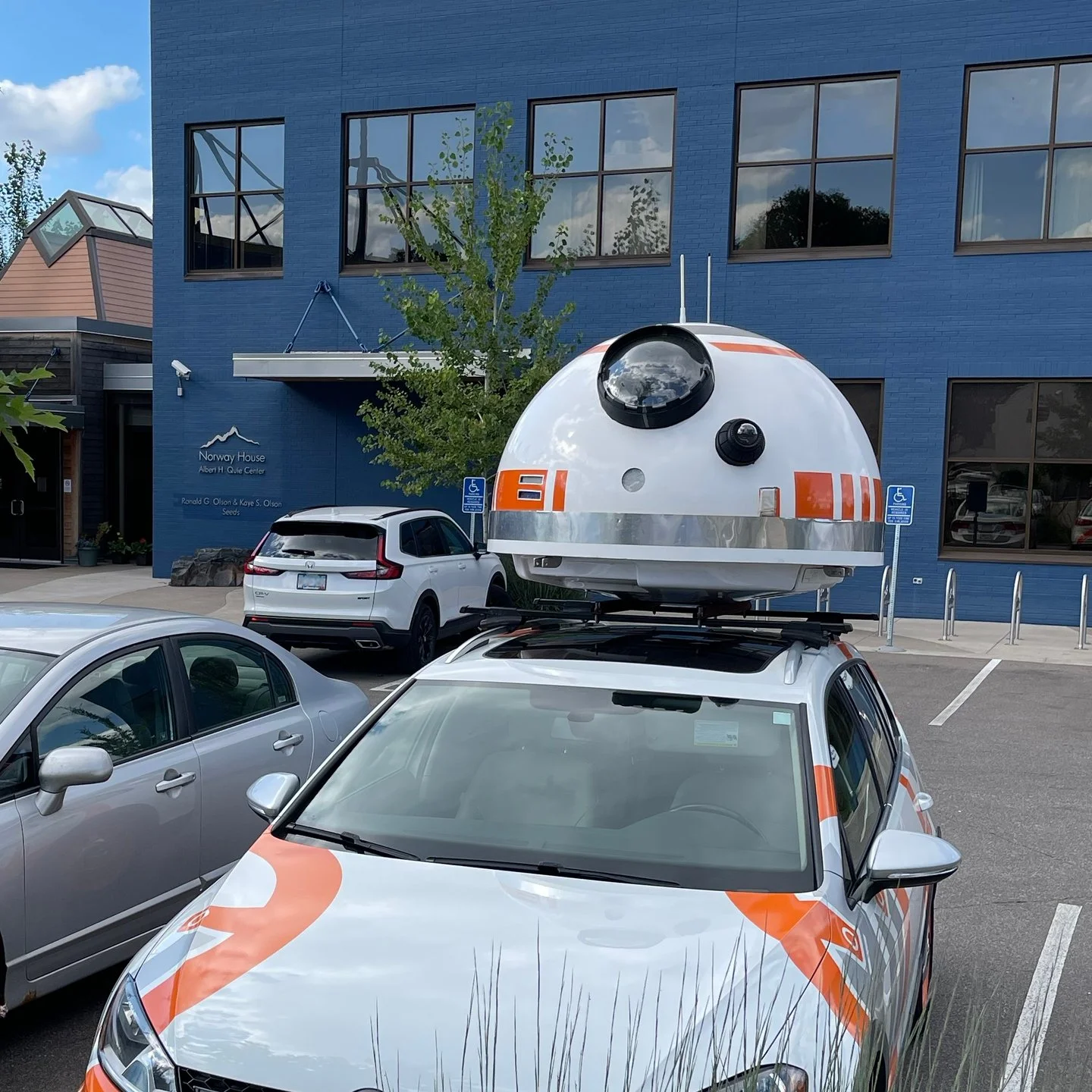 May the 4th be with you!

Enjoy free parking for Norway House events and programs...no matter which galaxy you're from.

Have your next lunch meeting at Norway House or become a member today.

&ldquo;Do. Or do not. There is no try.&rdquo; &ndash; Yod