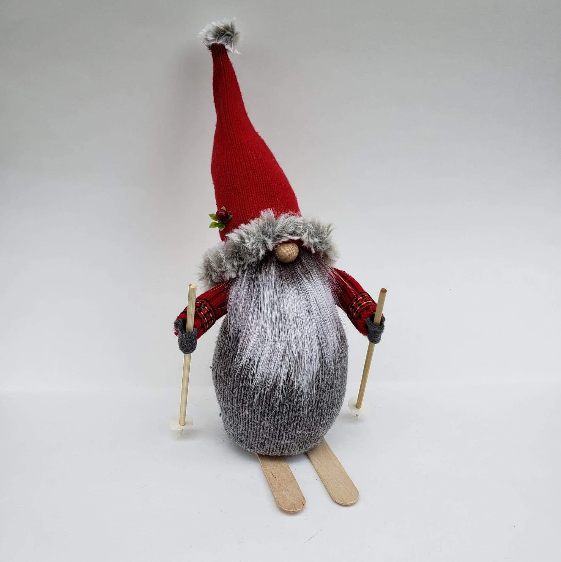 Recycled Gnomes: The Skier