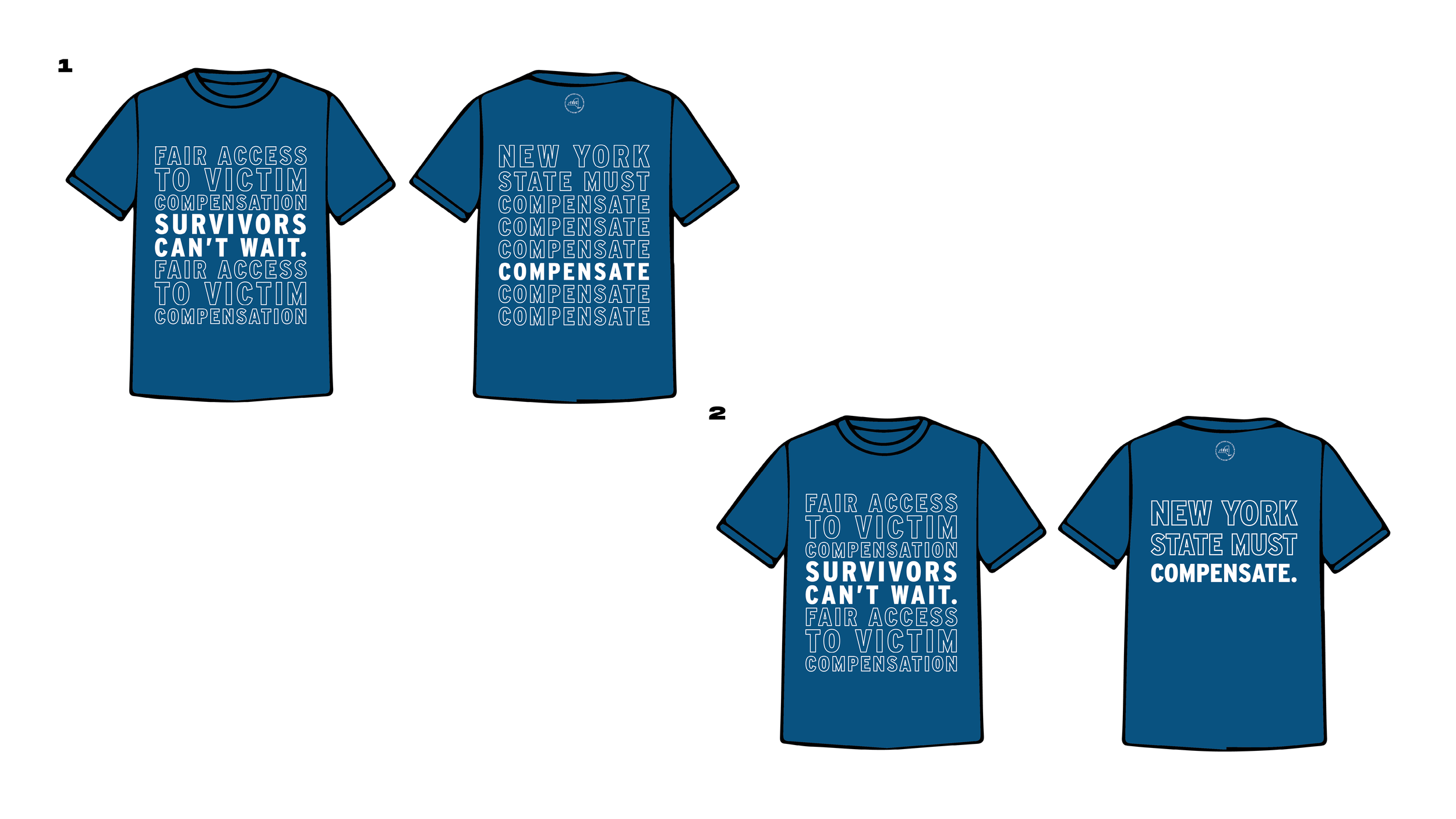 Final chosen designs
