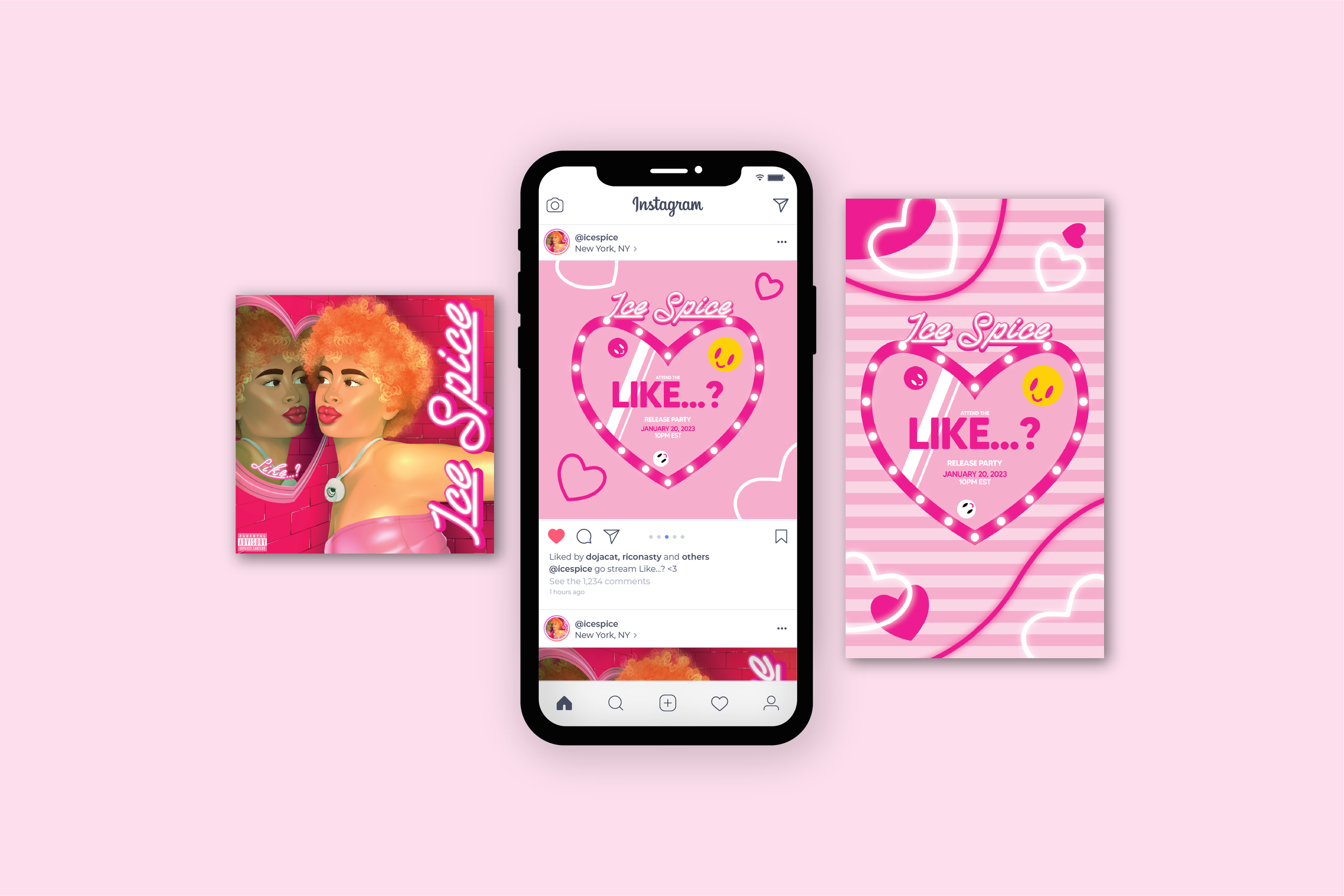 Ice Spice - Like...? Promotional Socials
