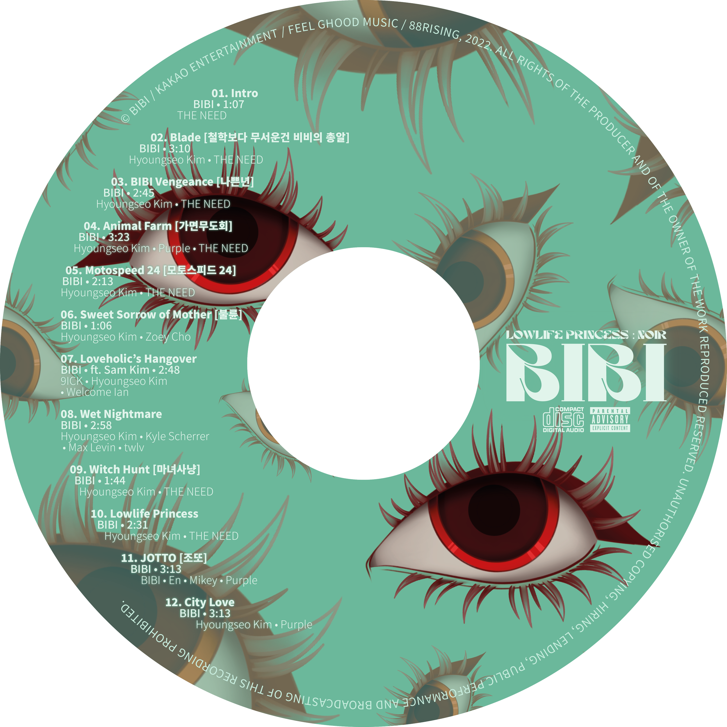 BIBI - Lowlife Princess CD