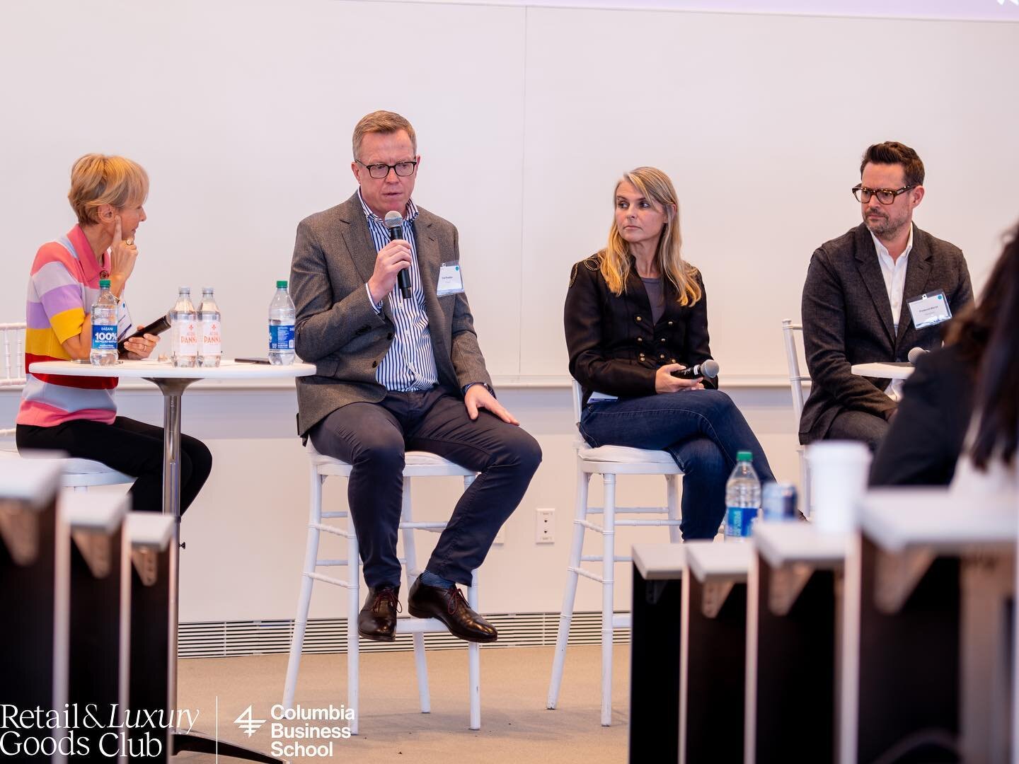 LEF hosted a wonderful panel discussion on sustainability at the 18th annual RLG conference. A big thank you to our speakers, Carl Poulter from @chanelofficial, Vanessa Clemendot from @lorealusa, and Fred Martel from @mycoworks, for sharing their tho