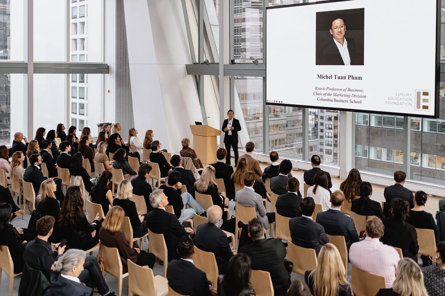 An inspiring evening at the 2025 Students&rsquo; Final Presentations &amp; Awards, held at the beautiful LVMH Magic Room! 🌟

Congratulations to all the talented Columbia Business School students for their outstanding work on the projects for the LEF