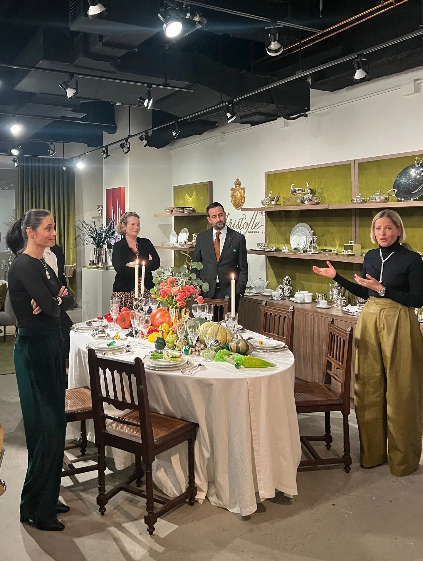 An inspiring LEF Leaders Gathering to welcome the new year. We&rsquo;re grateful
to Christofle for hosting us in their stunning showroom and to Joyce Green for sharing thoughtful remarks that sparked meaningful conversation. An evening of connection,