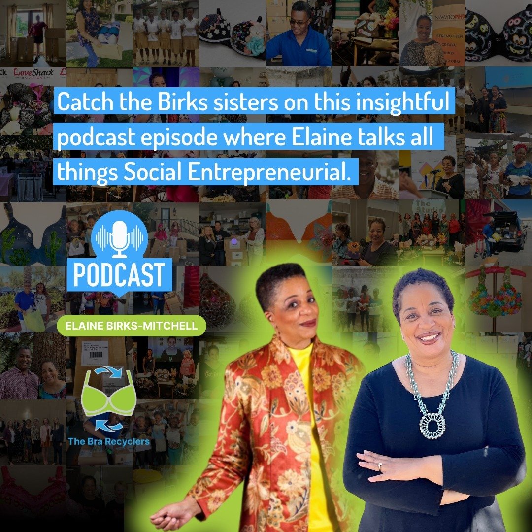Nope... you're not seeing double! 👀😅

Our CEO, Elaine, was recently invited to join her sister, Gail Birks, on her podcast, The Readiness Factor. 👂

😬 Elaine and her sister, Gail Birks, break some common myths and misconceptions about social entr