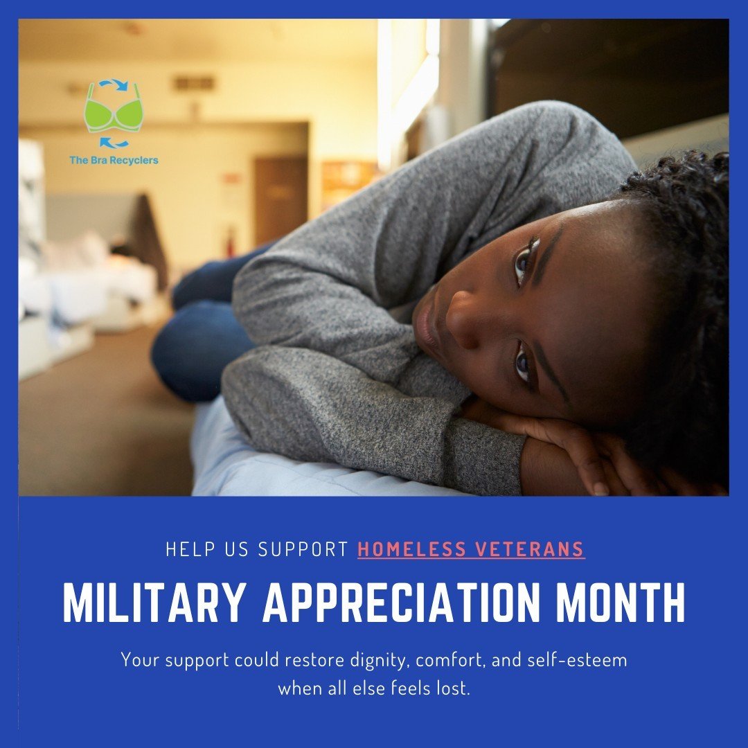 Each night, approximately 35,574 veterans experience homelessness- with men compromising 90% of this demographic. 

💔 And a staggering 18% of homeless women have experienced sexual violence within the past six months. 

During Military Appreciation 