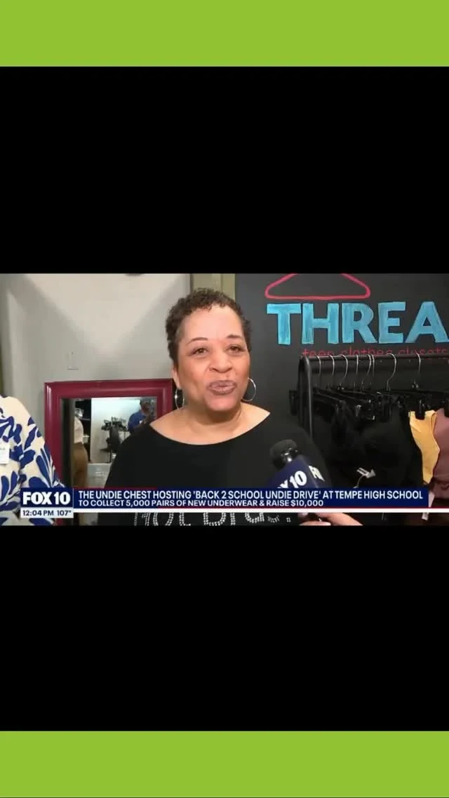 📺 You’ve seen us on FOX 10 News.
📦 You’ve seen the undies delivered to schools.
🧡 You’ve heard from partners like @threadz_tcc and @juliemaylingerie_uk about why this matters.
Thanks to our community, we’ve made real pr