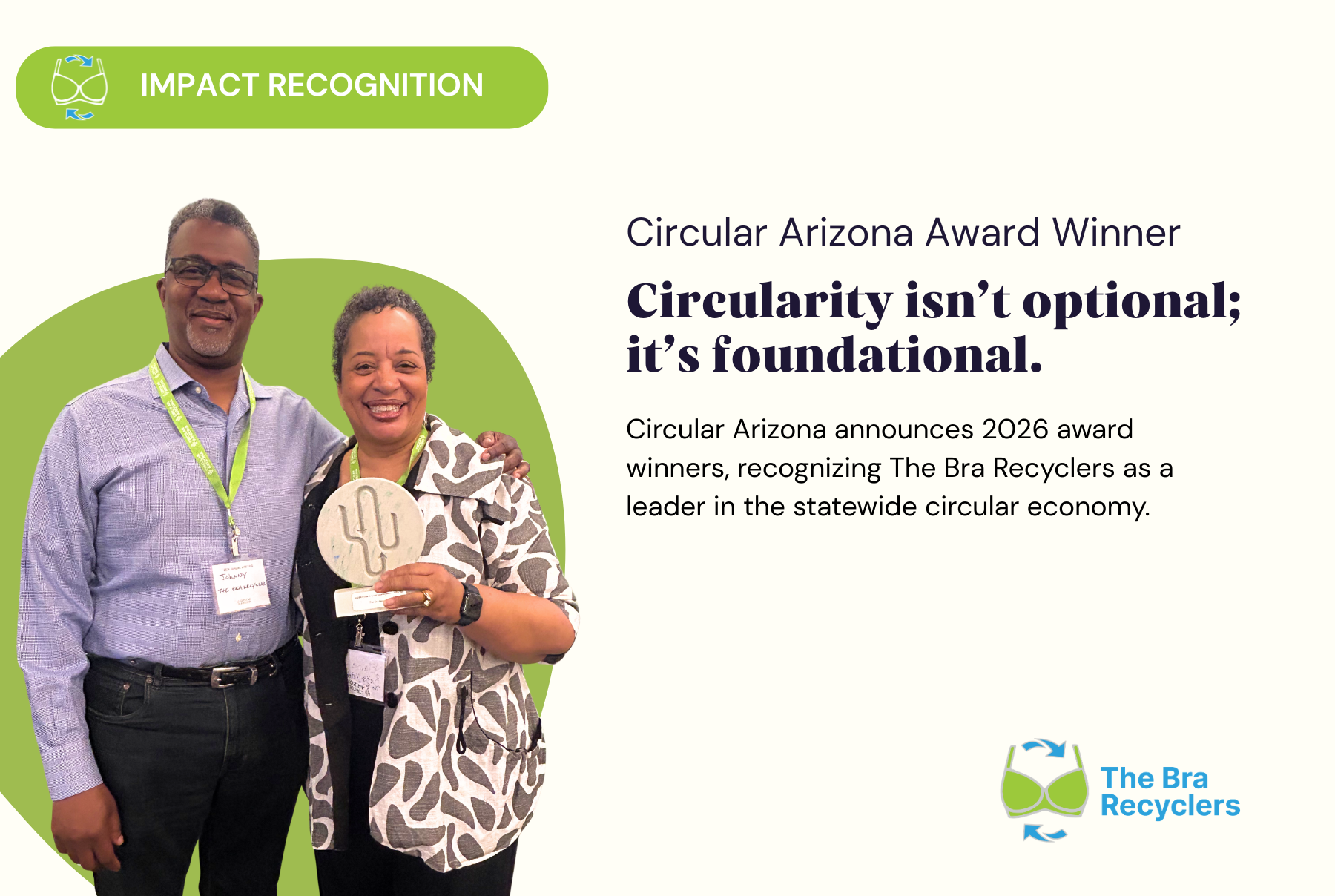 The Bra Recyclers Founder Elaine Birks-Mitchell Receives 2026 Circular Arizona Award