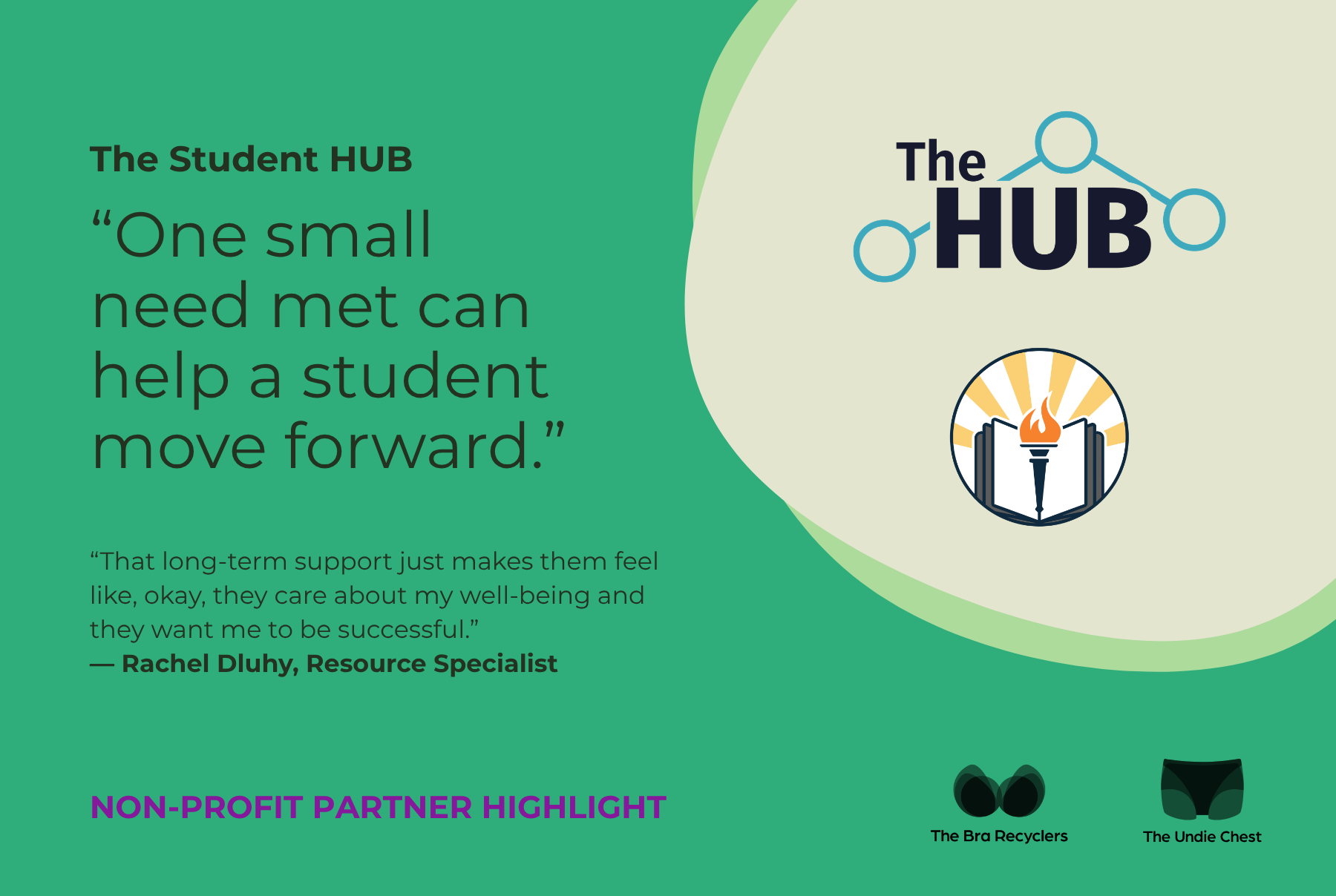 Giving Bras a Second Life with The Student HUB