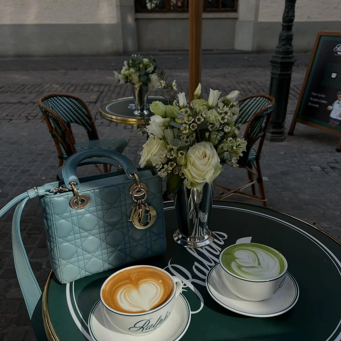 Obsessed is an understatement 🤍☕️

A quiet little moment in the city &ndash; a place I&rsquo;ve seen and loved around the world, and now finally in Zurich&hellip; and I couldn&rsquo;t be happier 🤍 It truly lives up to everything &mdash; the coffee,