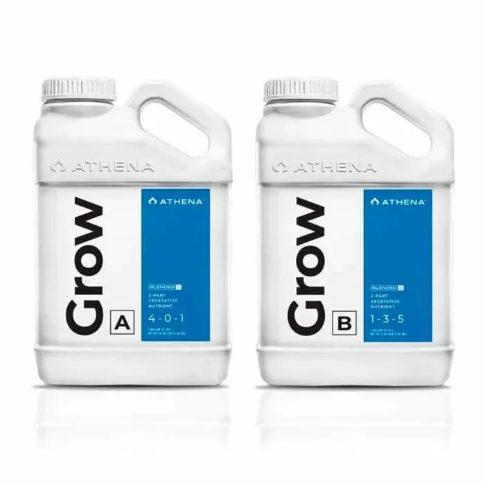 Athena Grow A & B– Nutriente Base para Crecimiento Vegetativo