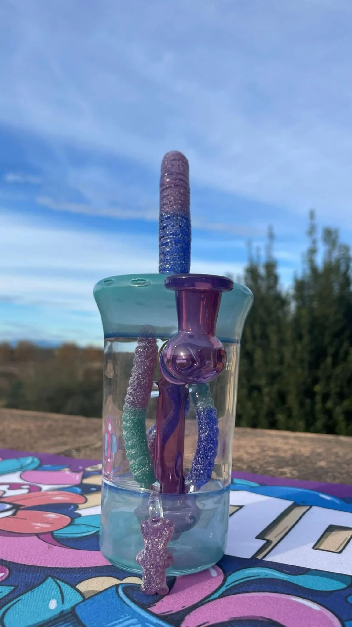 Emper1al Sour Worm Cup Rig
