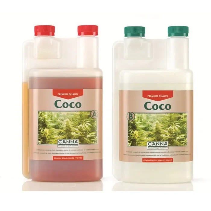 Canna Coco A+B Fertilizante de crecimiento y floración (2x1L)