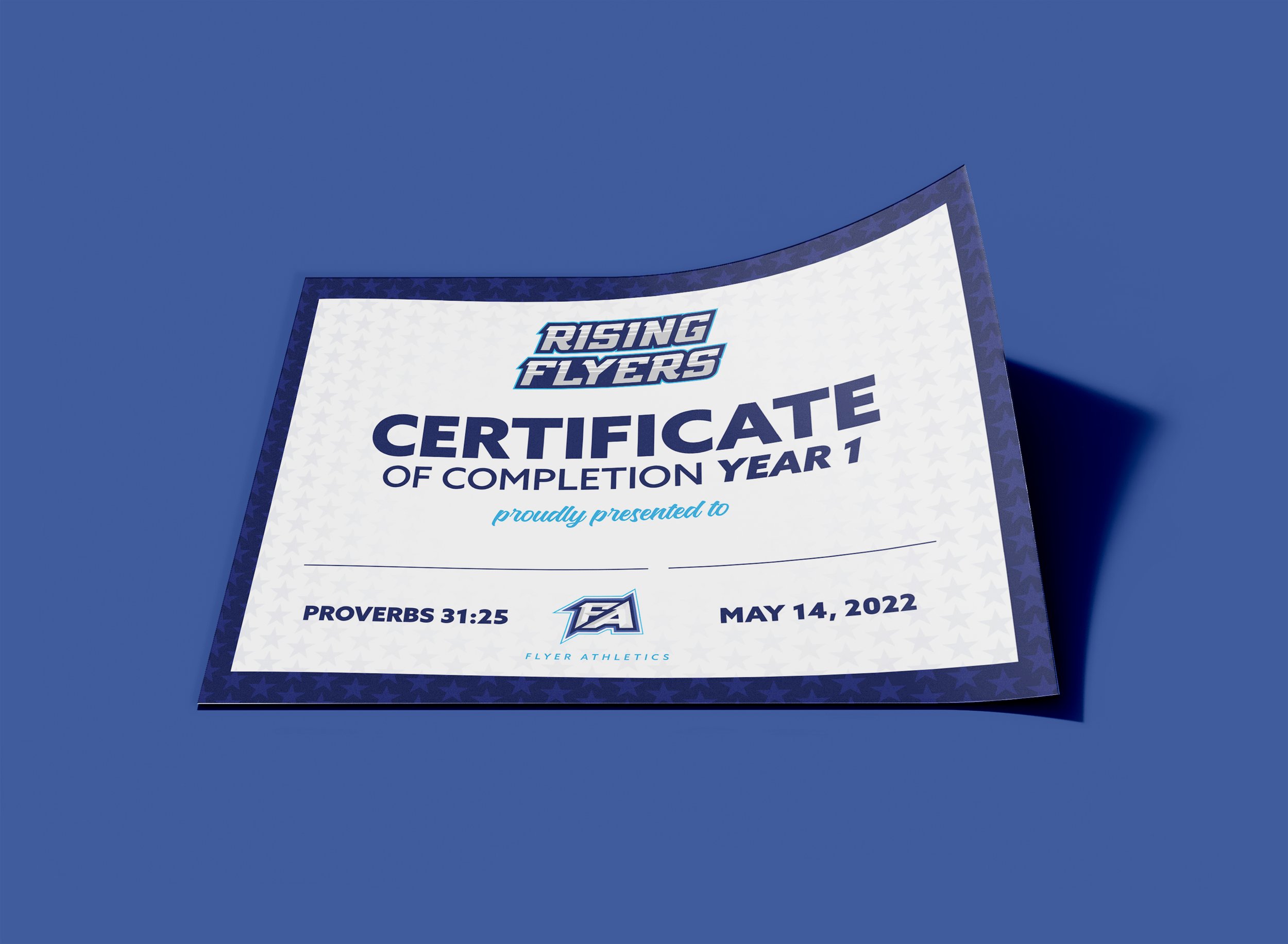 Certificate of Completion for 2022.