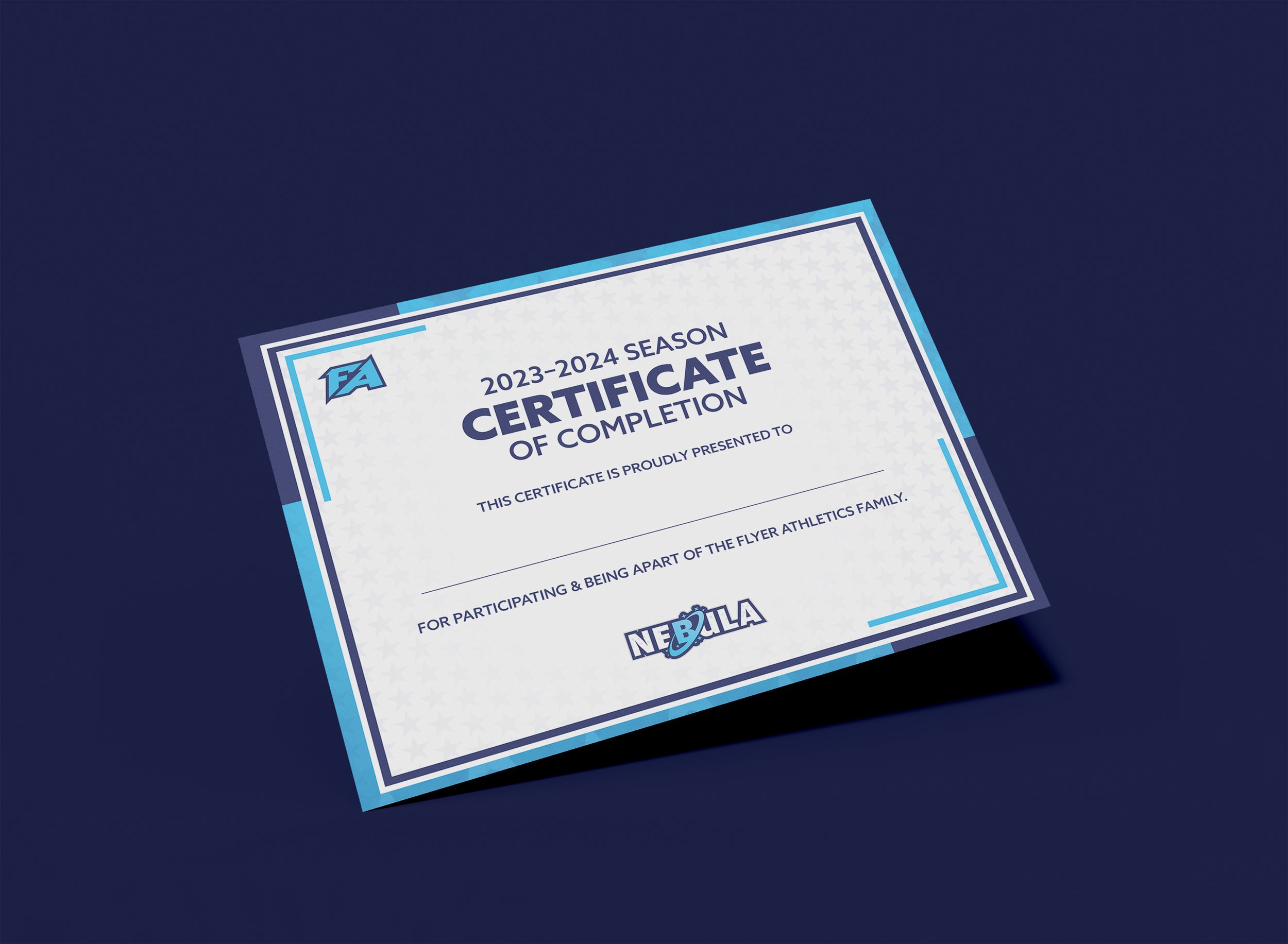 Certificate of Completion for 2024.