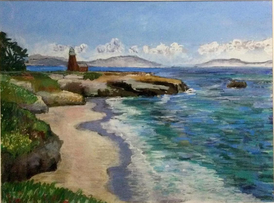 West Cliff Drive Santa Cruz 29x30”