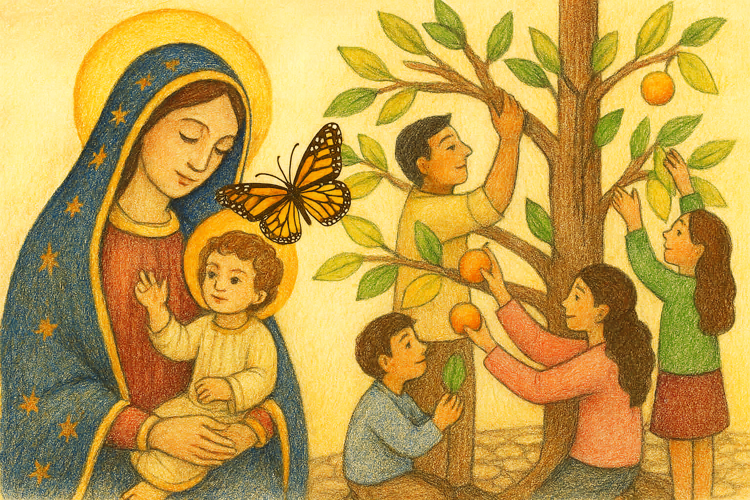 Caminando en Adviento con María – Nuestras raíces y frutos&nbsp;