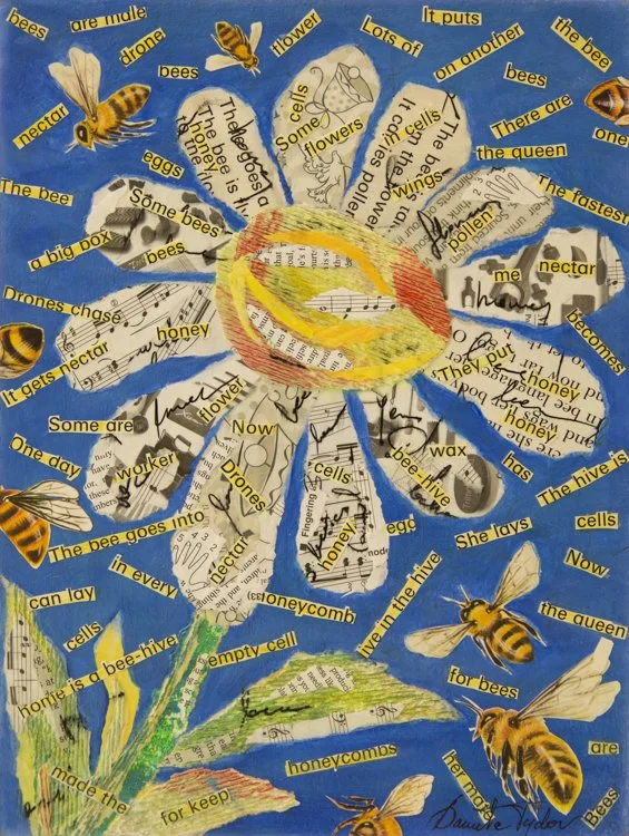 Danuta_Collage_BUSY BEE_9x12.jpg