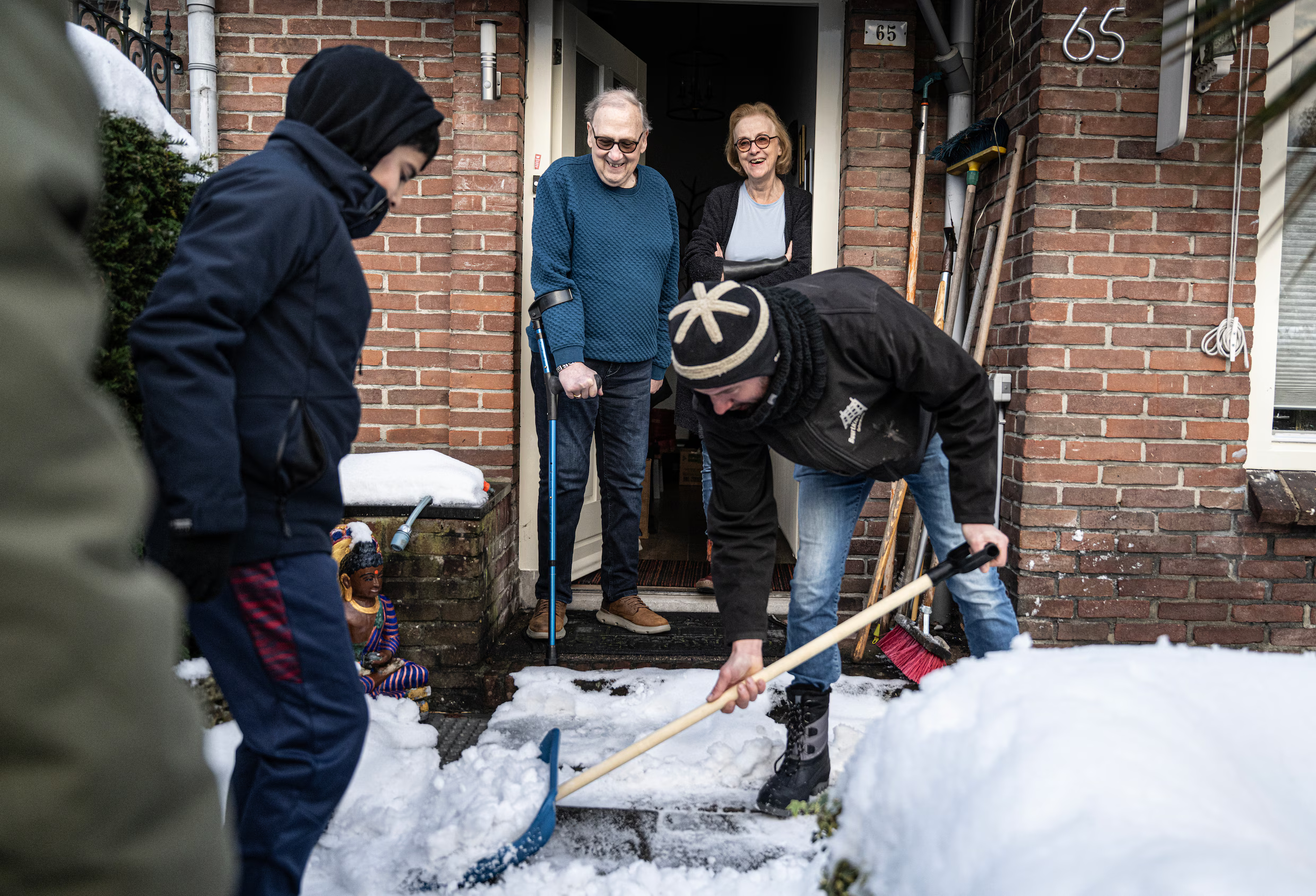 In Arnhem maken ze de straat schoon voor de buren