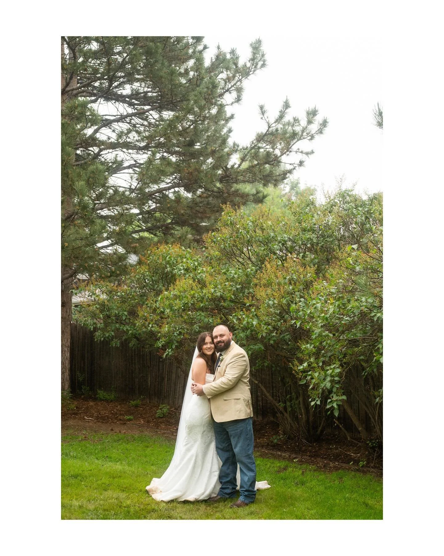 Delaney &amp; Brooks were originally going to get married at a lake near her parents house. But, with the constant Colorado rain, they had to switch gears to having the ceremony and reception at the house. And honestly I&rsquo;m glad they did, it mad