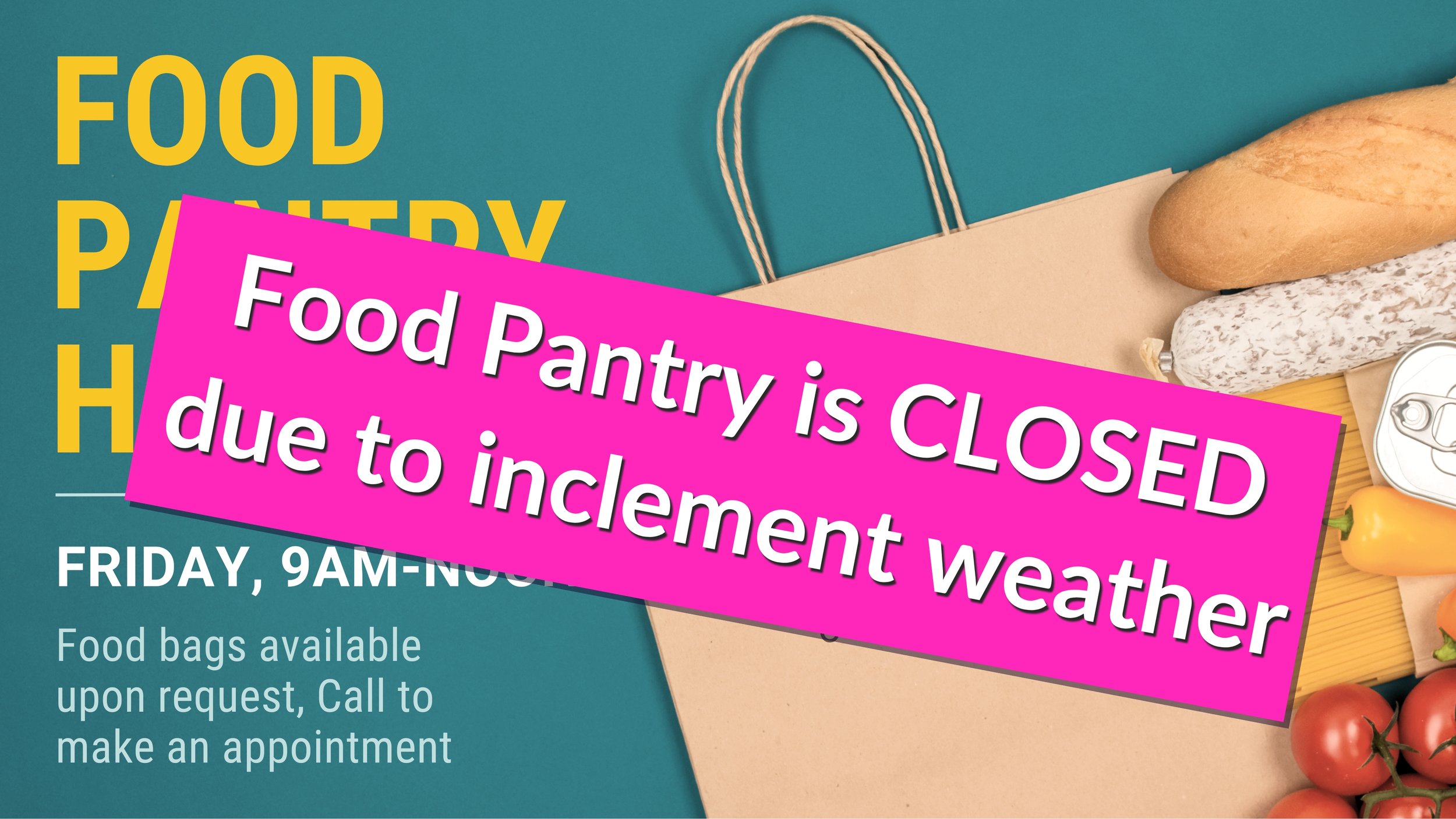 Food Pantry - CLOSED