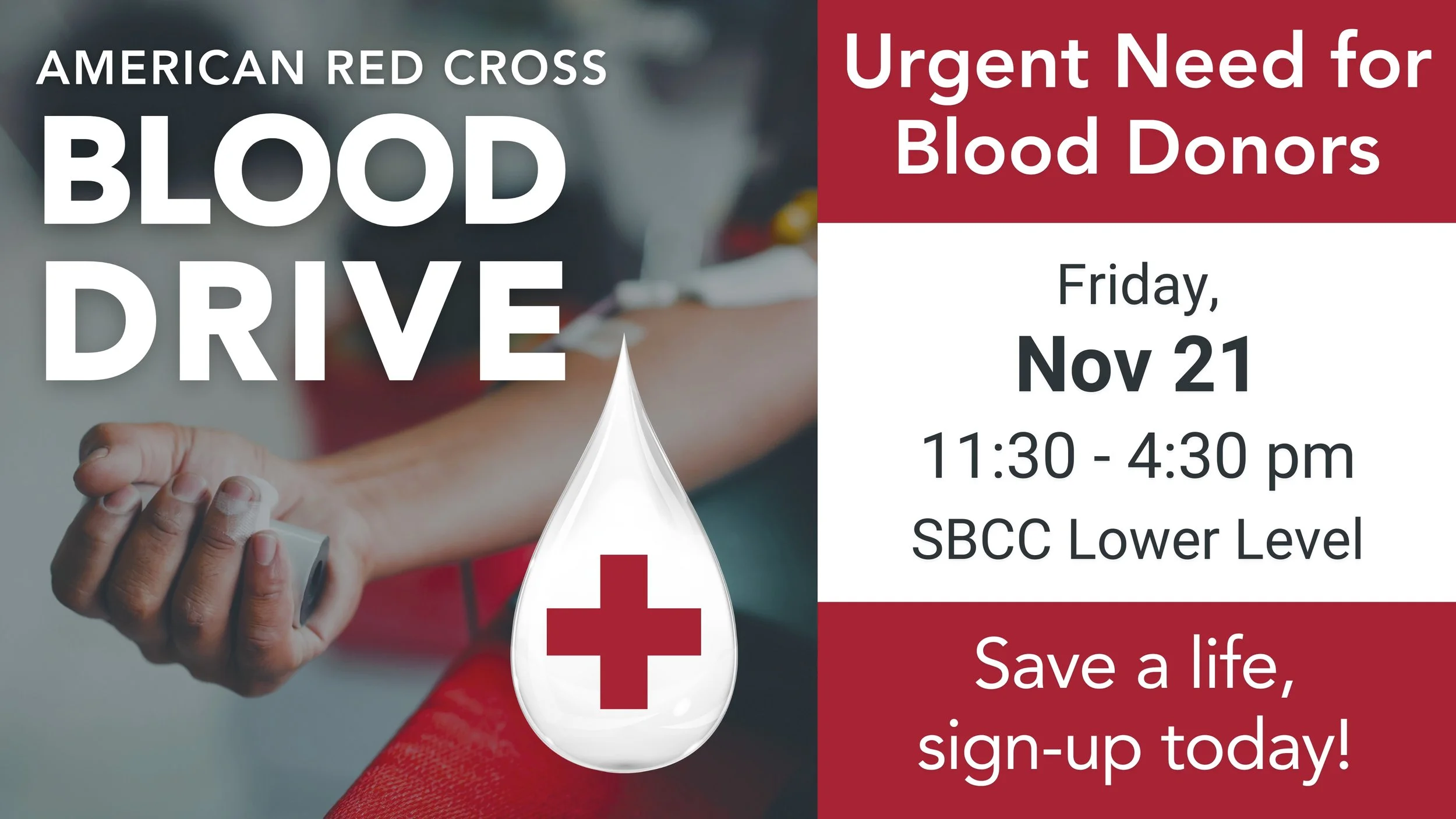 Blood Drive - Fri, Nov 21
