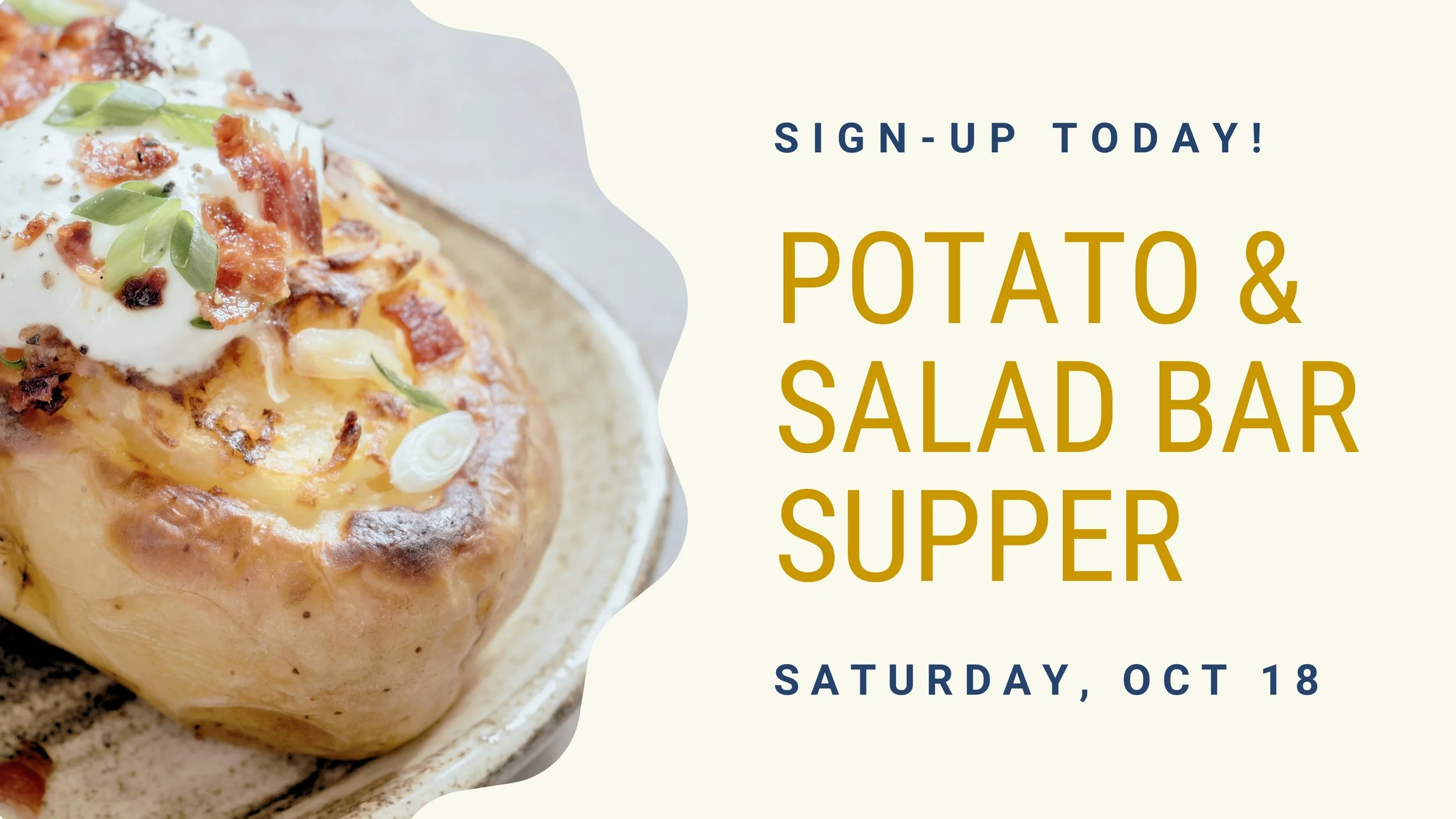 Potato & Salad Bar Supper